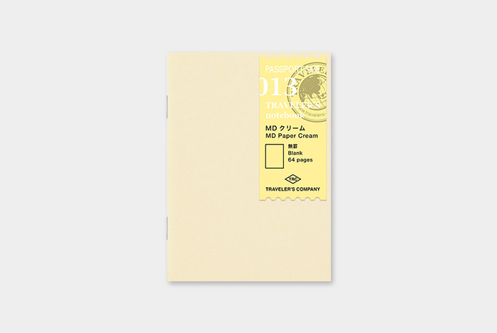 013 - MD Papier Creme - TRAVELER'S Notebook Passport-14404006-TRAVELER'S COMPANY JAPAN-Einlagen und Zubehör für Größe "Passport" 013 - MD Papier Creme - TRAVELER'S Notebook Passport von TRAVELER'S COMPANY JAPAN aus der Kategorie Einlagen und Zubehör für Größe "Passport" mit der Artikelnummer 14404006