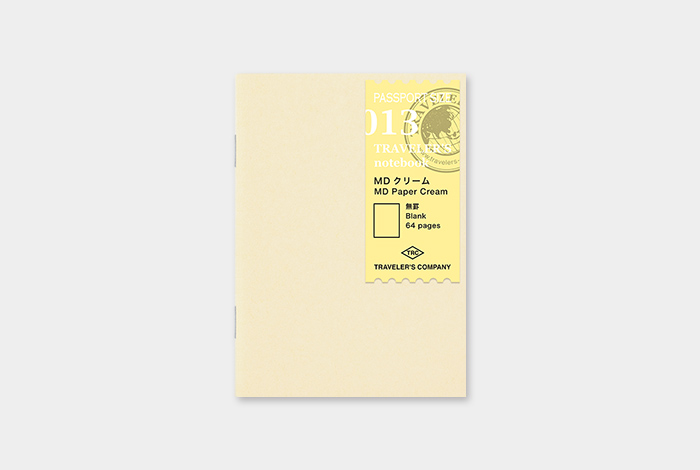 013 - MD Papier Creme - TRAVELER'S Notebook Passport