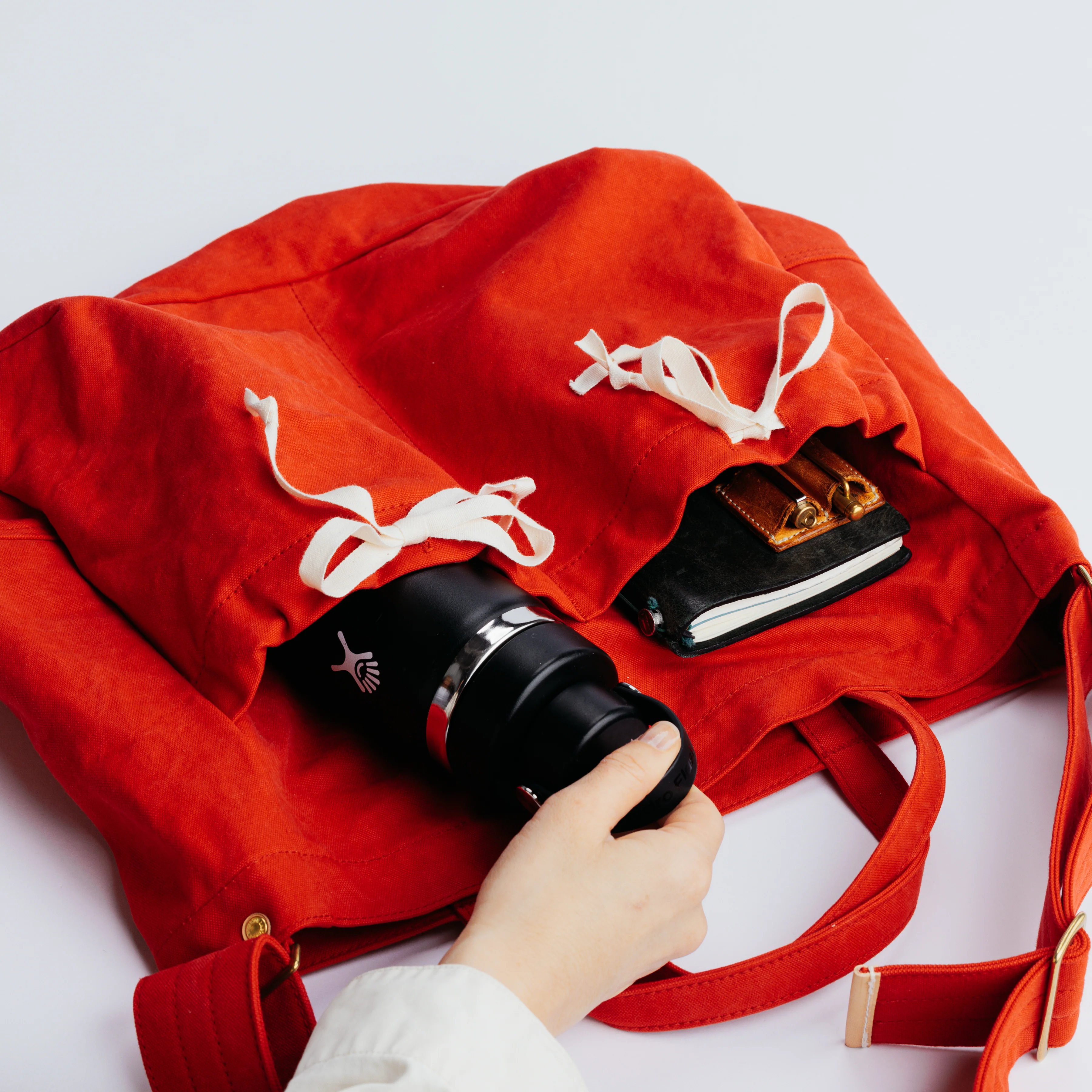 Two Pocket Shoulder Bag - Schultertasche aus Baumwolle - The Superior Labor - *Pre-order/Vorbestellung*
