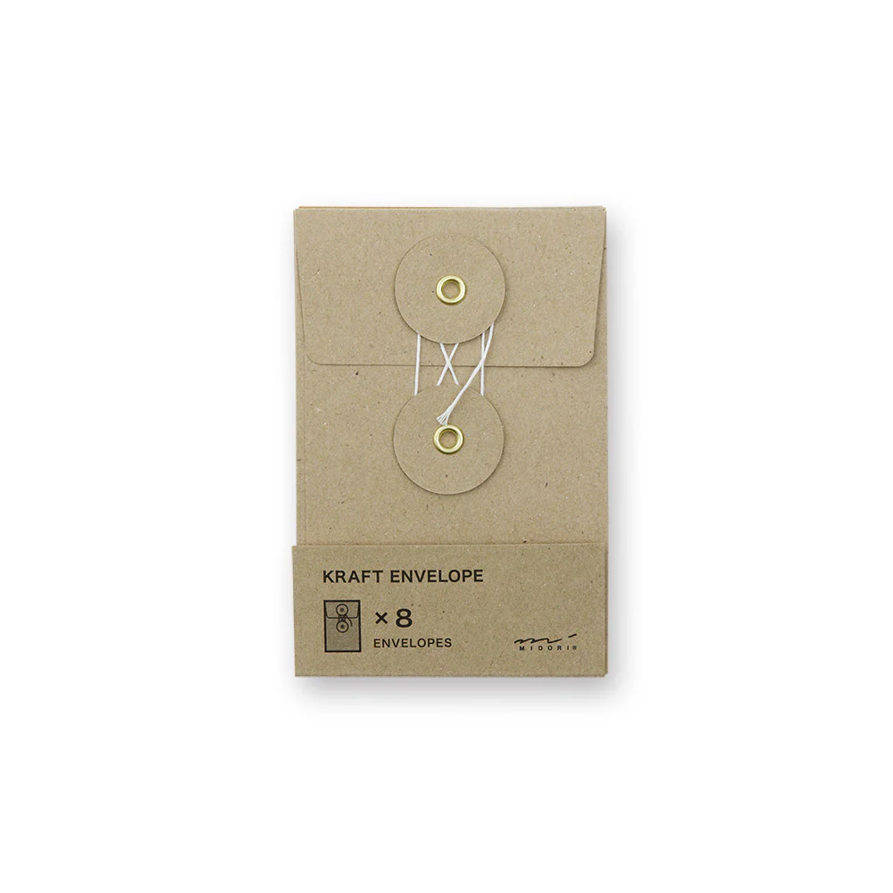 Kraft Briefumschlag mit Kordel S - Braun - TRAVELER'S COMPANY Kraft Briefumschlag mit Kordel S - Braun - TRAVELER'S COMPANY