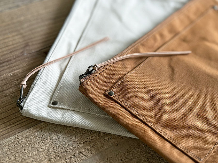 HIRA pouch / Small - Marron - Etui von Yuruliku