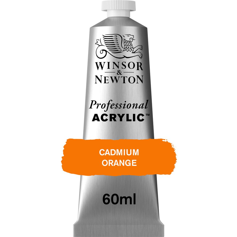 089 - Cadmium Orange - 60ml Professional Acrylic von Winsor&Newton - S3