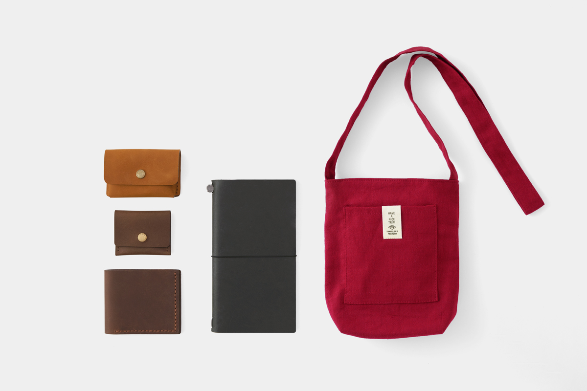 Tasche Sacoche Red - TRAVELER'S FACTORY Limited