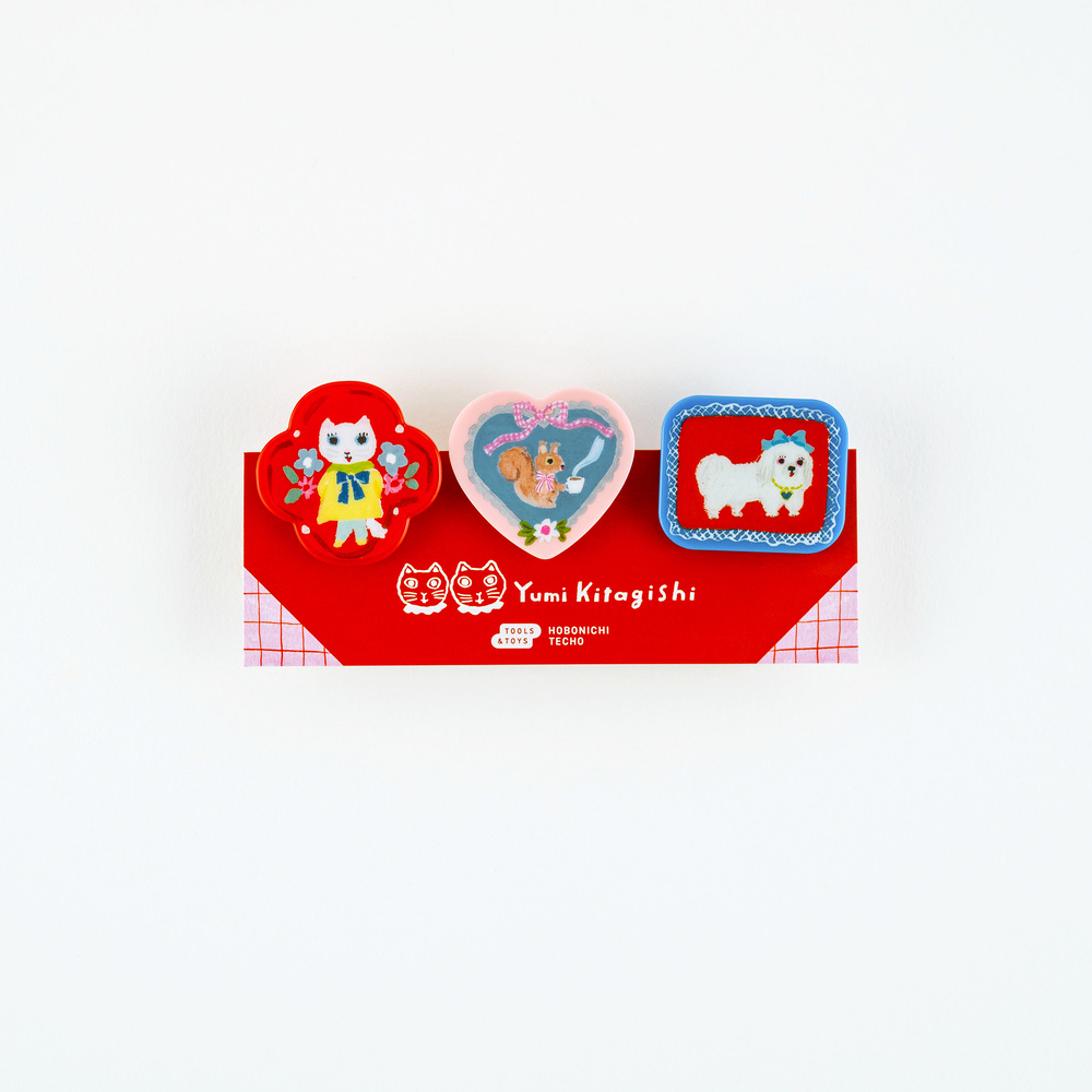 Clips 3er-Set – Yumi Kitagishi | Hobonichi