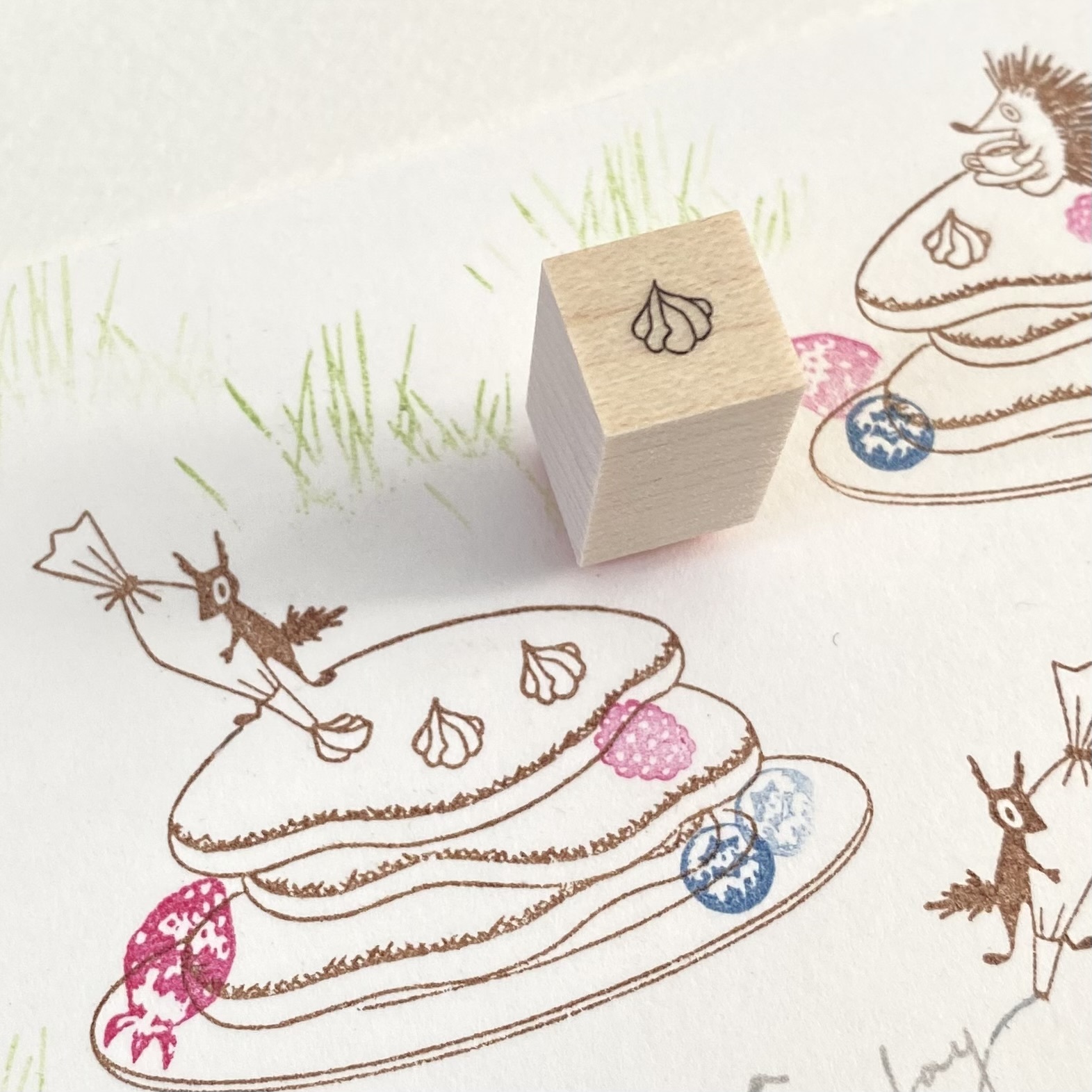 Schlagsahne - Japanischer Stempel
