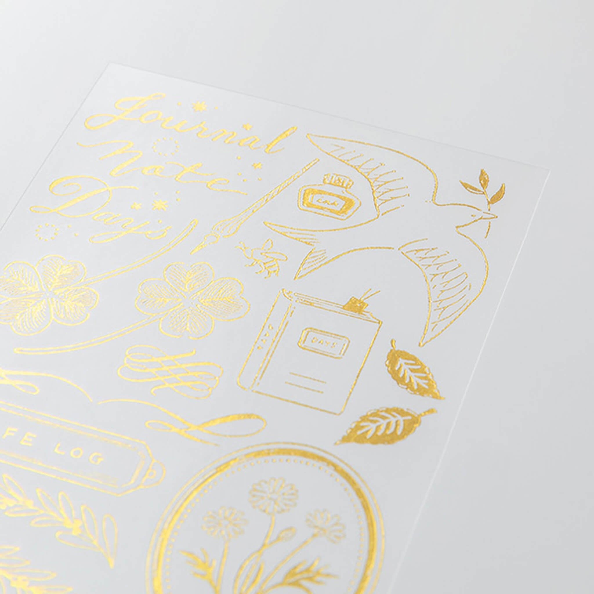 Midori Transfer Sticker Gold - Motivs for Record Midori Transfer Sticker Gold - Motivs for Record