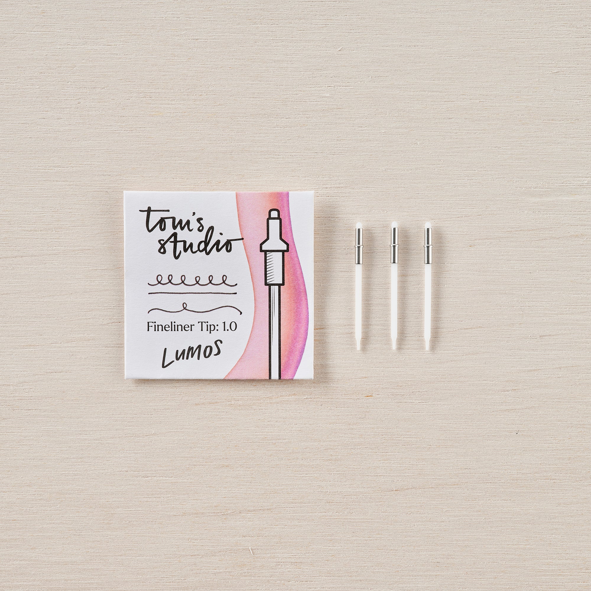 Lumos - 1,0 Fineliner Spitze - 3er Set - Tips von Tom's Studio