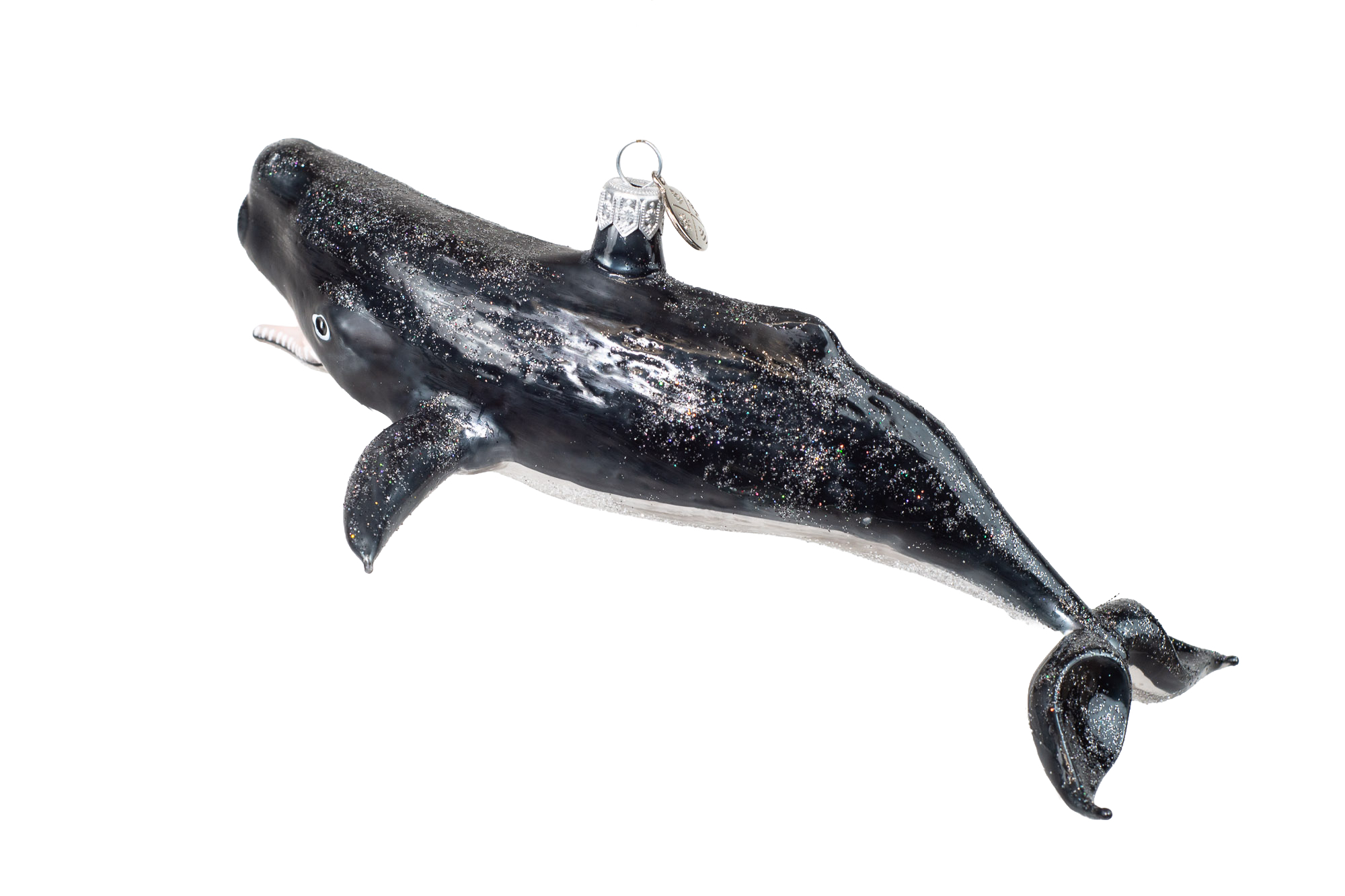 Pottwal #1 - Christbaumschmuck - Glaskunst aus Polen