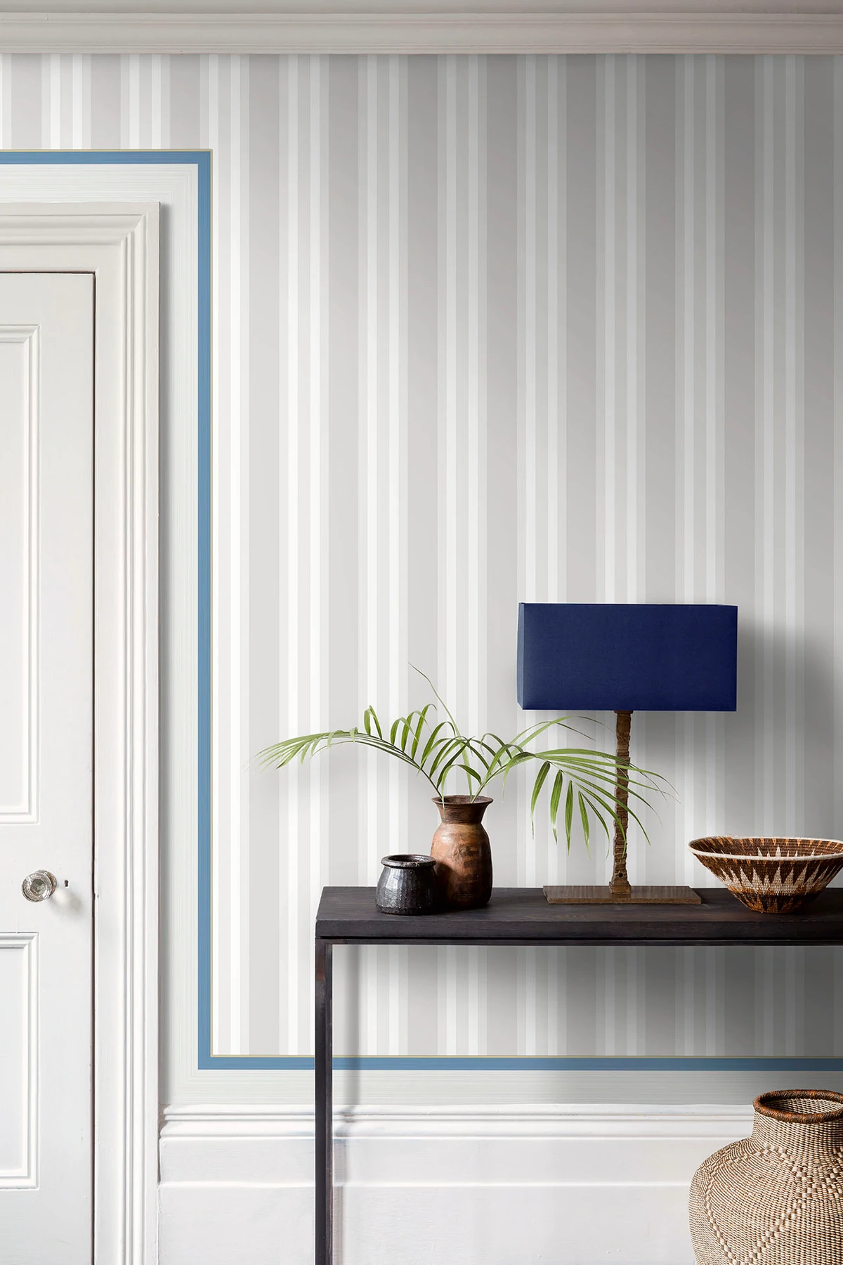 Polo Stripe Tapete - 110/1005 - Cole&Son - Marquee Stripes von Cole&Son aus der Kategorie Marquee Stripes mit der Artikelnummer 110-1005
