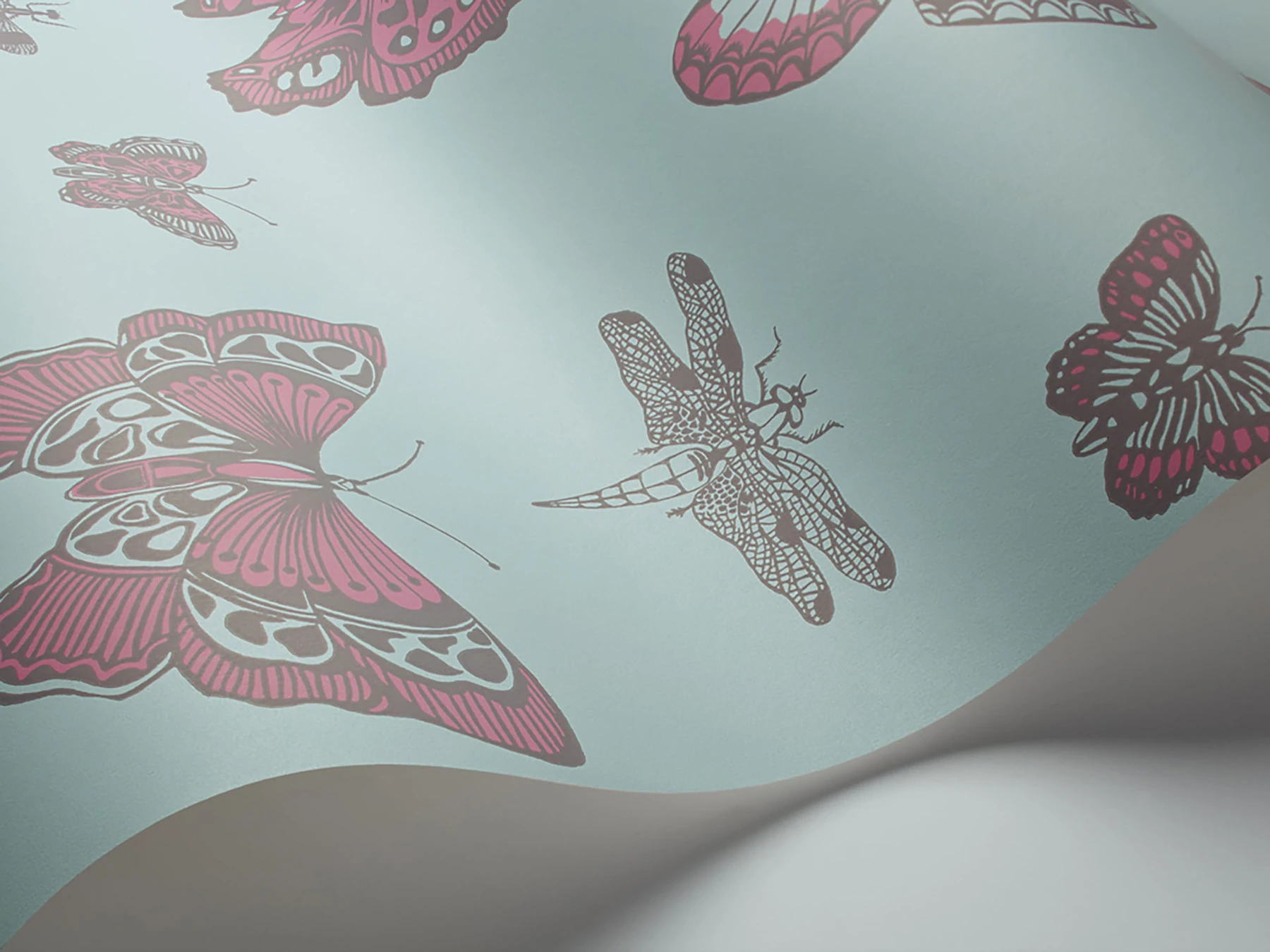 Butterflies & Dragonflies Tapete - 103/15062 - Cole&Son - Whimsical von Cole&Son aus der Kategorie Whimsical mit der Artikelnummer 103-15062