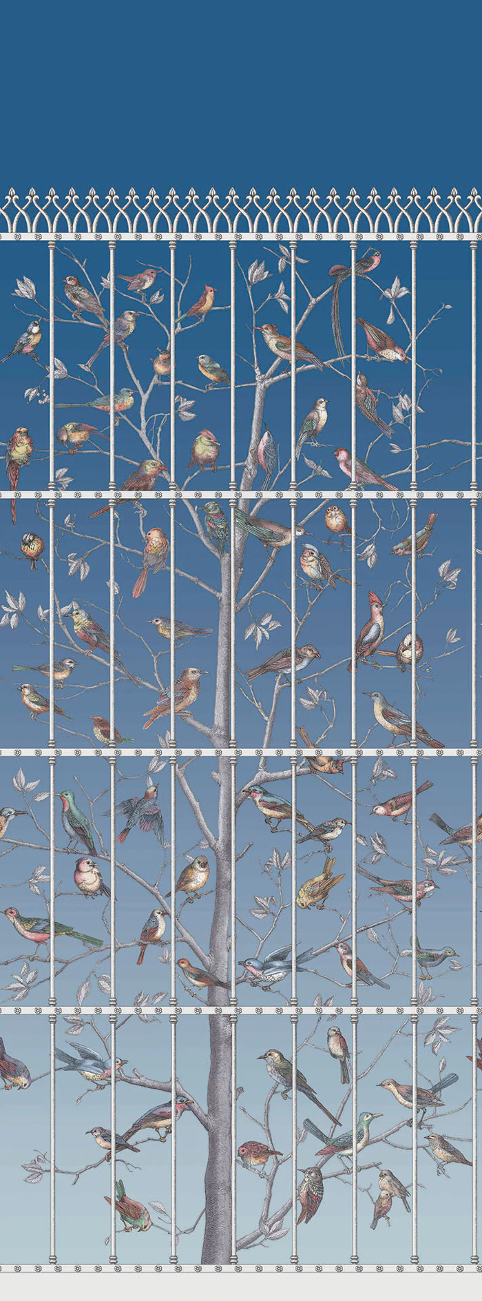 Uccelli Tapete - 114/11023 - Cole&Son - Fornasetti von Cole&Son aus der Kategorie Fornasetti Selection mit der Artikelnummer 114-11023
