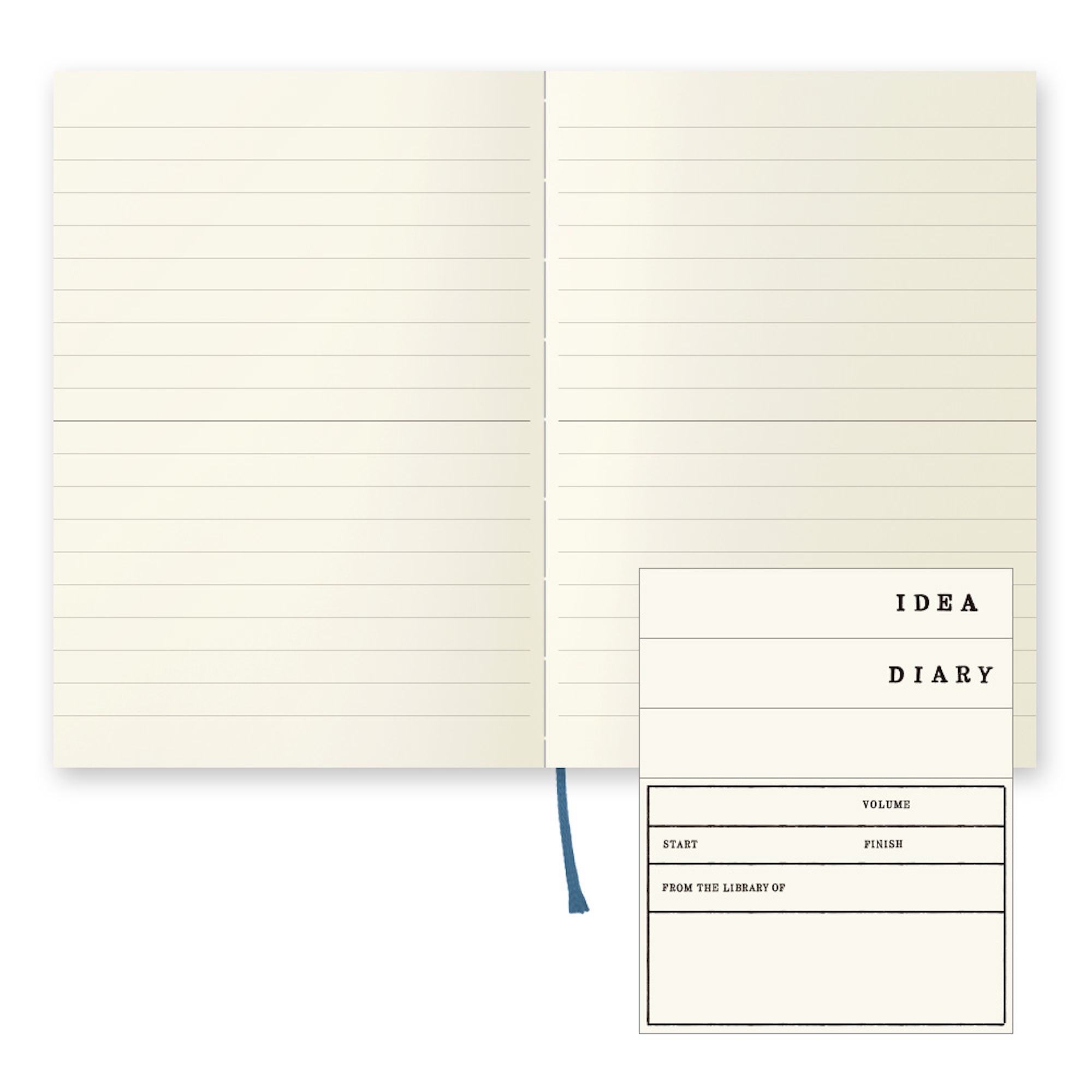 MD Notebook - A6 - liniert / lined - Midori Notizbuch