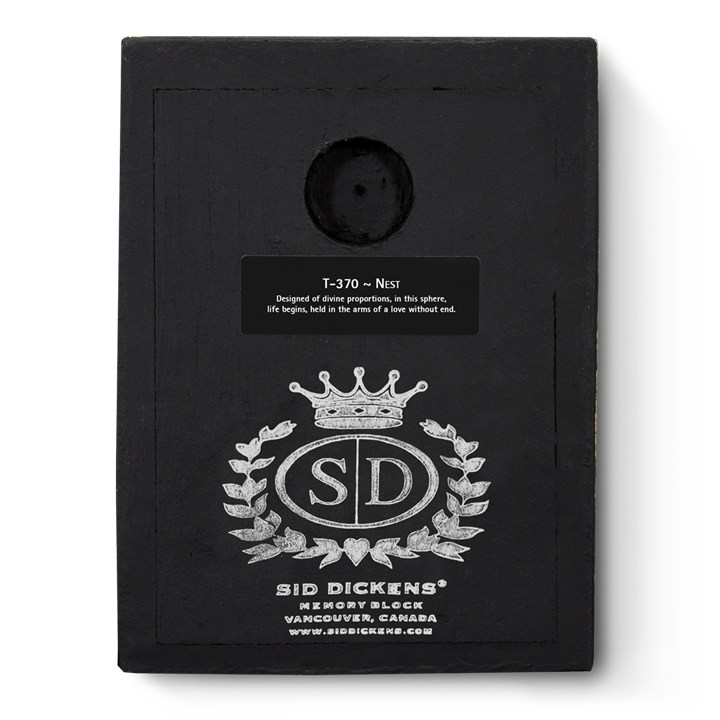 T370 - Nest *retired* - Memory Block Sid Dickens-T370-Sid Dickens-Memory Blocks T370 - Nest *retired* - Memory Block Sid Dickens von Sid Dickens aus der Kategorie Memory Blocks mit der Artikelnummer T370