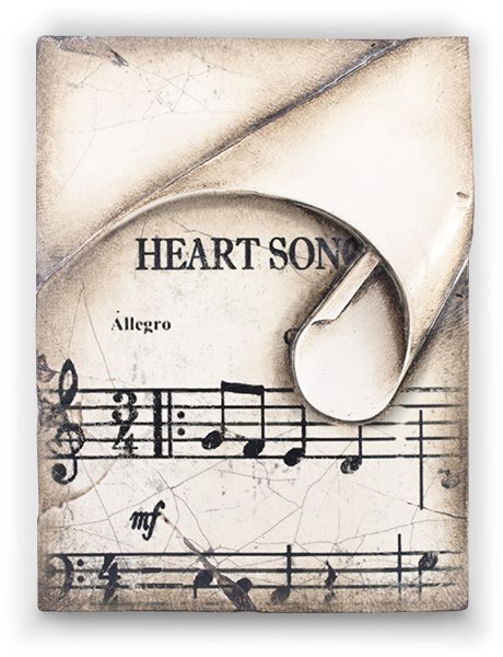 T422 - Heart Song - Memory Block Sid Dickens von Sid Dickens aus der Kategorie Memory Blocks mit der Artikelnummer T422