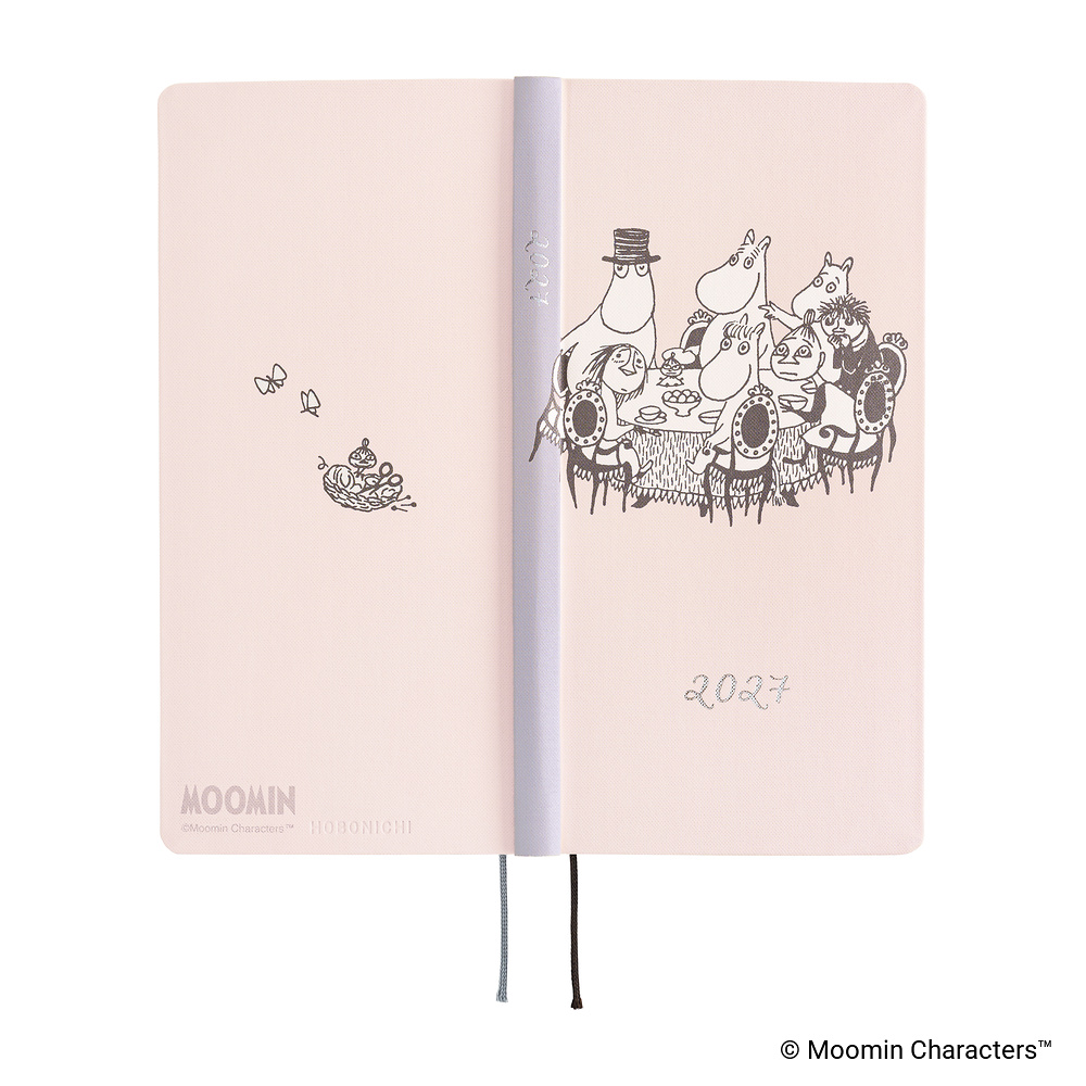 Weeks 2027 englisch – Moomin: At the Table | Hobonichi