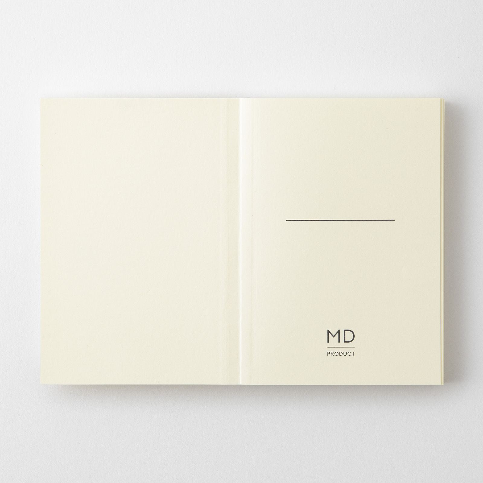 MD Notebook - A7 - blanko / blank - Midori Notizbuch