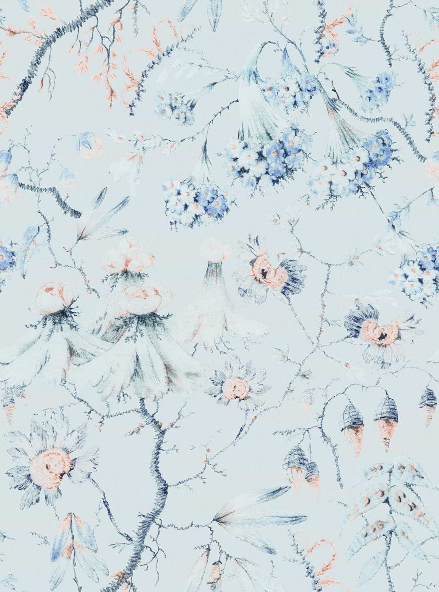 Tapete GRANDMA'S TAPESTRY Skylight von MINDTHEGAP aus der Kategorie MIND THE GAP mit der Artikelnummer WP30020