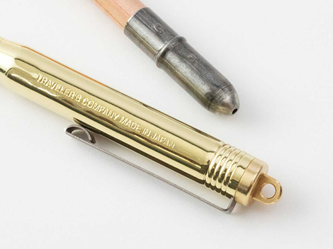 Ballpoint Pen - Kugelschreiber aus Messing - Serie BRASS von der TRAVELER'S COMPANY JAPAN