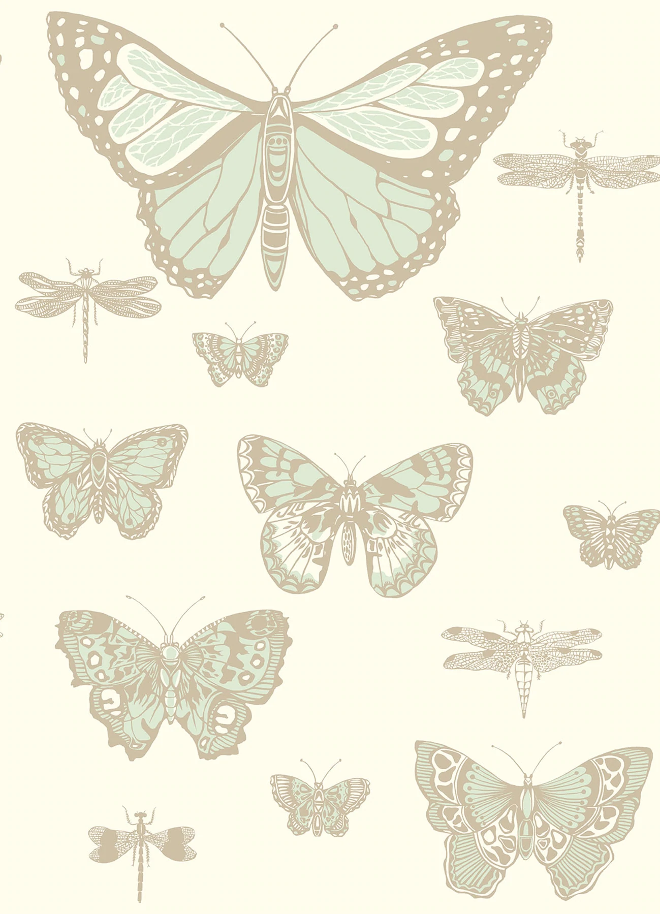 Butterflies & Dragonflies Tapete - 103/15065 - Cole&Son - Whimsical von Cole&Son aus der Kategorie Whimsical mit der Artikelnummer 103-15065