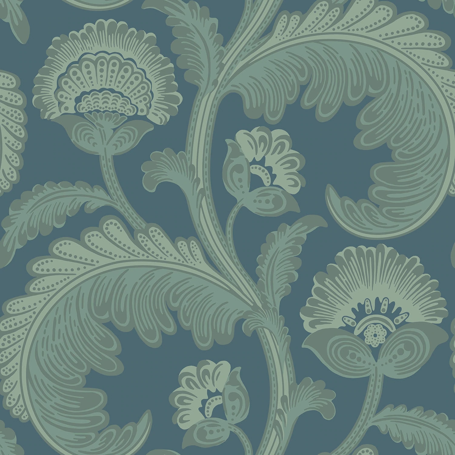 Fanfare Flock Tapete - 116/7026 - Cole&Son - The Pearwood Collection
