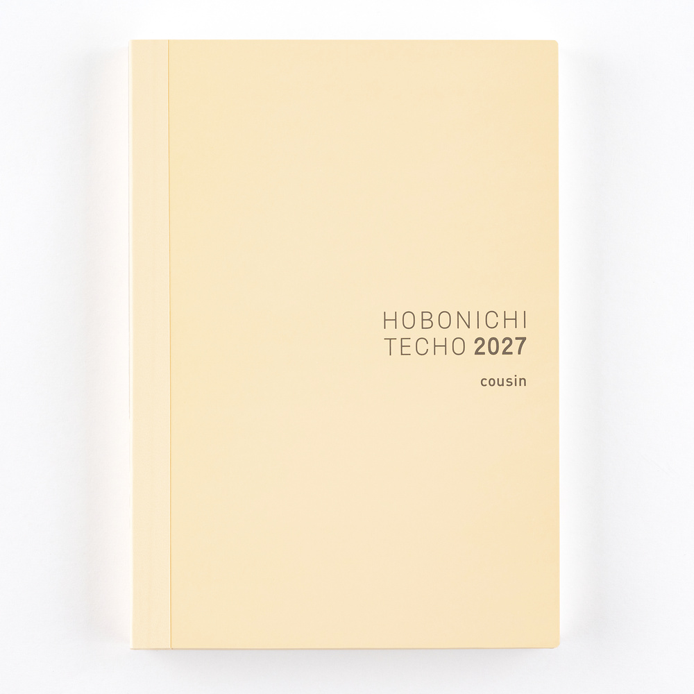 Kalenderbuch A5 Cousin 2027 – japanisch | Hobonichi