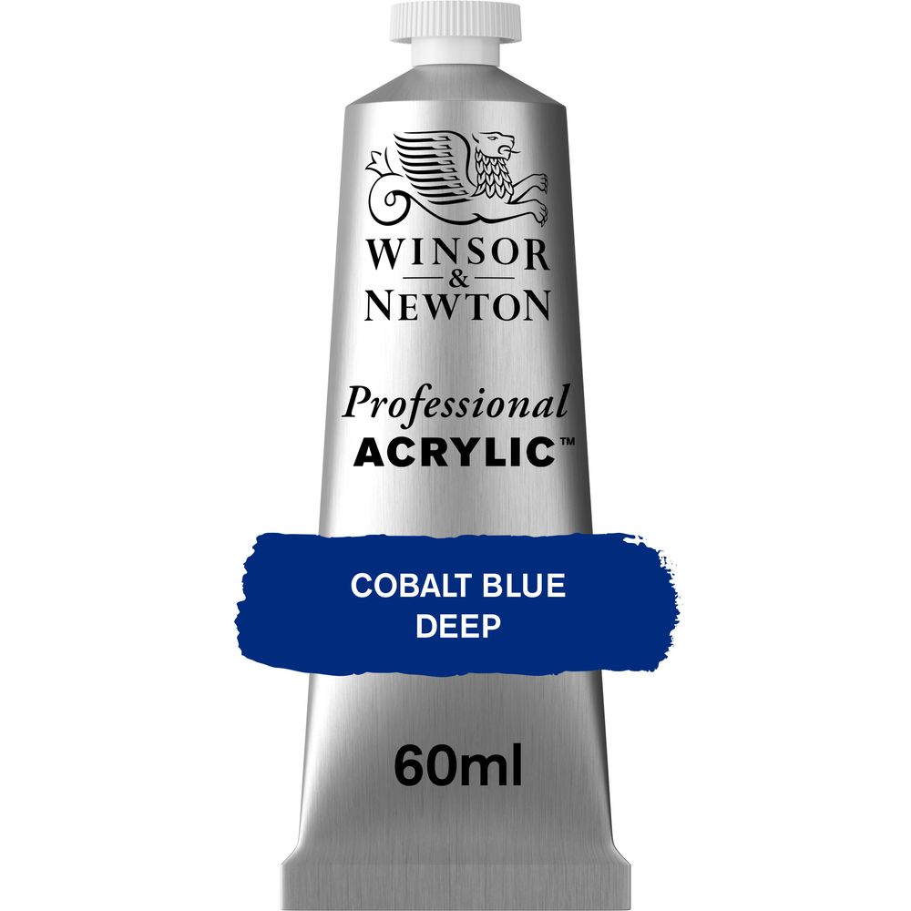 180 - Cobalt Blue Deep - 60ml Professional Acrylic von Winsor&Newton - S5