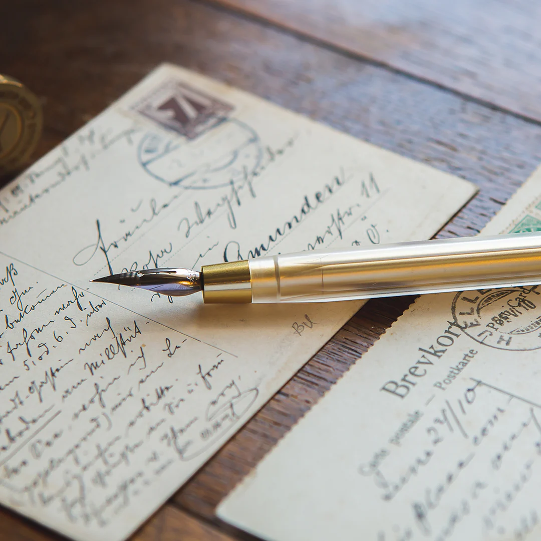 Glamour Evolve - Elemental Dip Pen - Brass / Messing von YSTUDIO