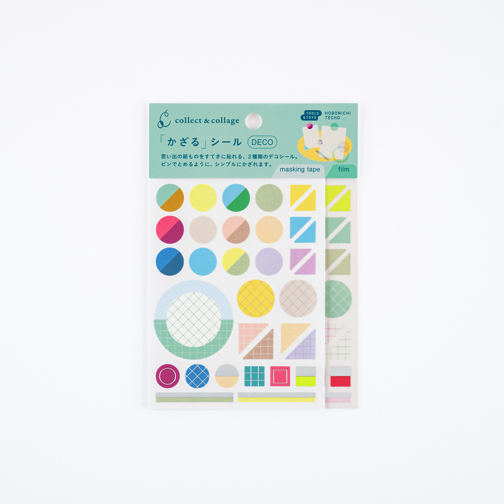 Collage-Sticker – Collect & Collage: Deco | Hobonichi