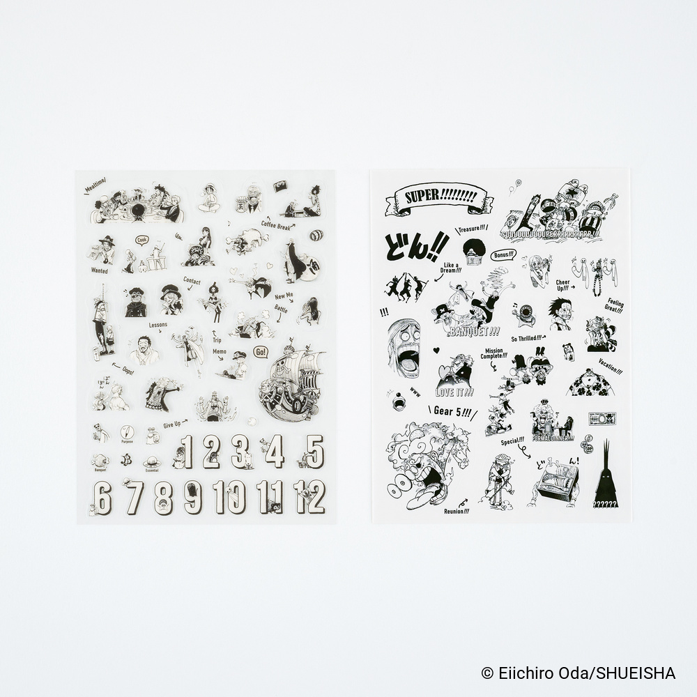 Sticker-Set – ONE PIECE magazine: Daily / SUPER!!! | Hobonichi