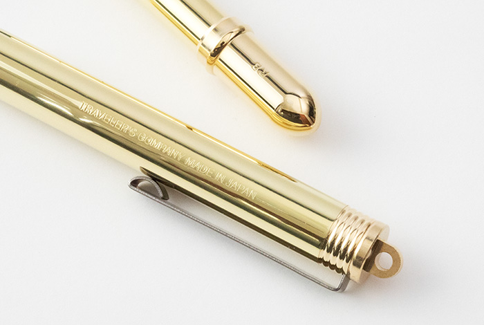 Rollerball Pen - Tintenroller aus Messing - Serie BRASS von der TRAVELER'S COMPANY JAPAN von TRAVELER'S COMPANY JAPAN aus der Kategorie Messing - Brass mit der Artikelnummer 36727006