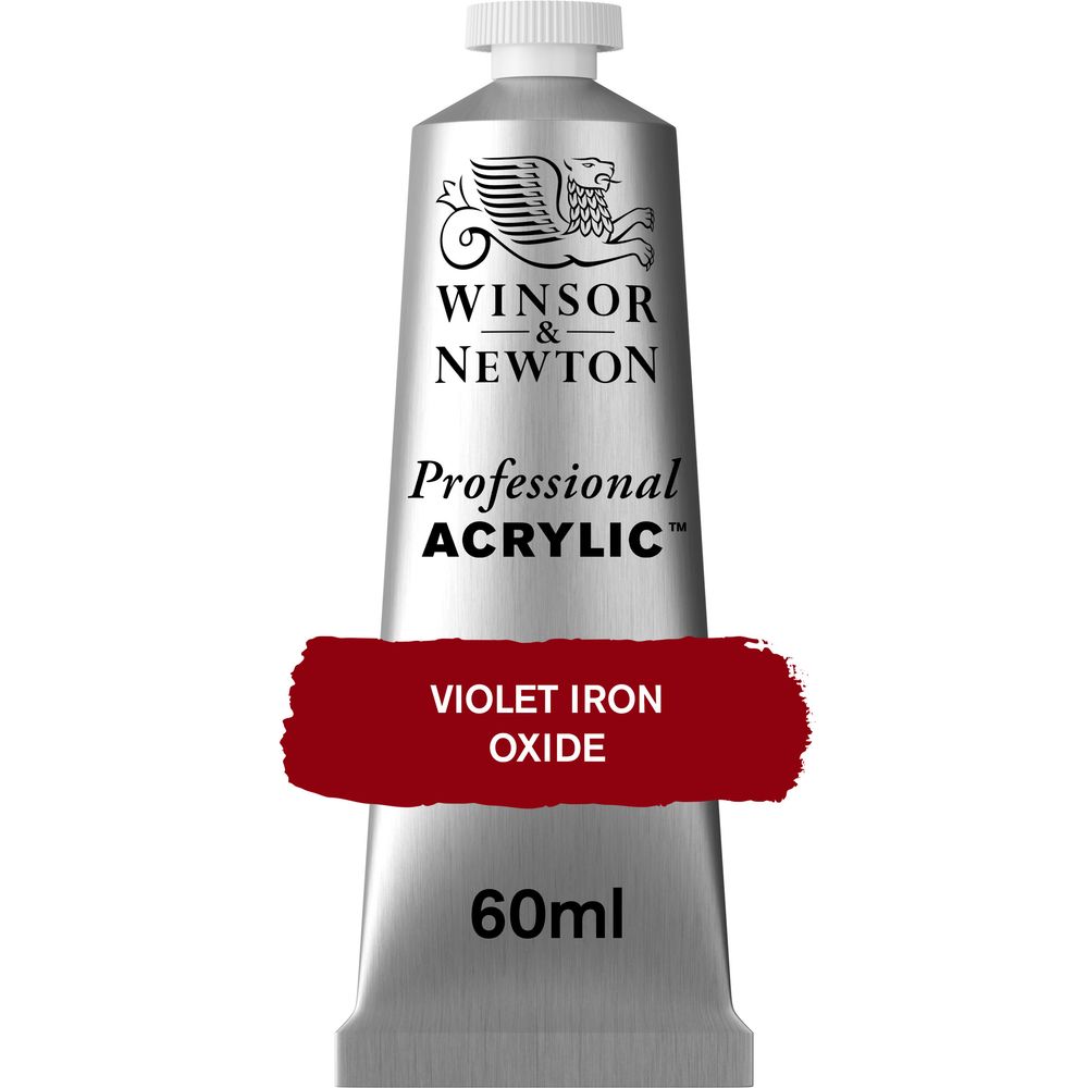 691 - Violet Iron Oxide - 60ml Professional Acrylic von Winsor&Newton - S1