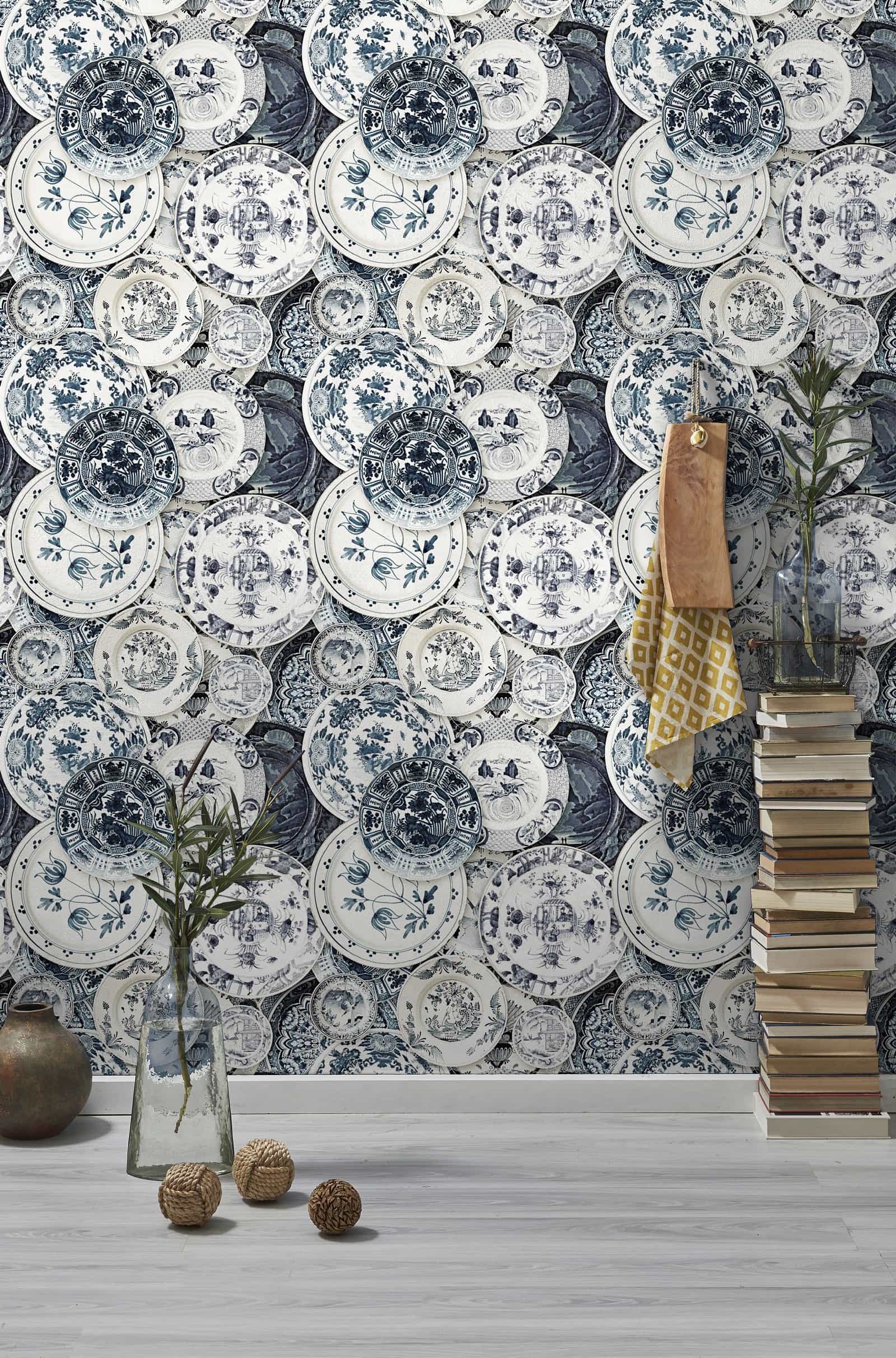 Tapete DELFTWARE VINTAGE von MINDTHEGAP aus der Kategorie MIND THE GAP mit der Artikelnummer WP20188