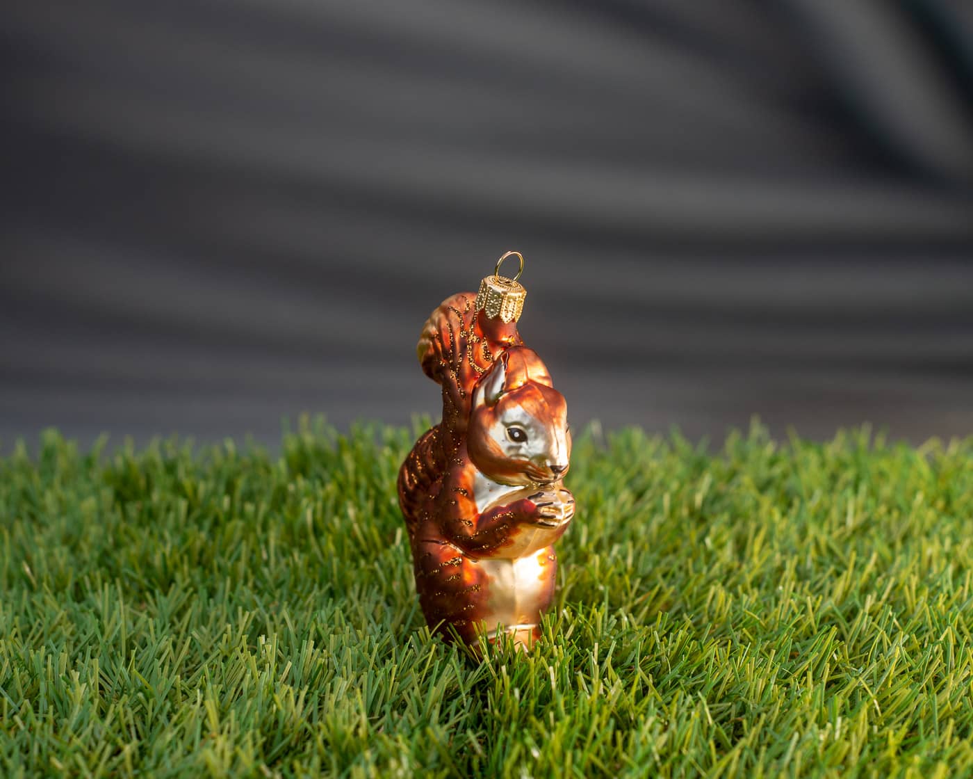 Eichhörnchen - Christbaumschmuck aus Glas-1990.01-Hanco-Christbaumschmuck Eichhörnchen - Christbaumschmuck aus Glas von Hanco aus der Kategorie Christbaumschmuck mit der Artikelnummer 1990.01