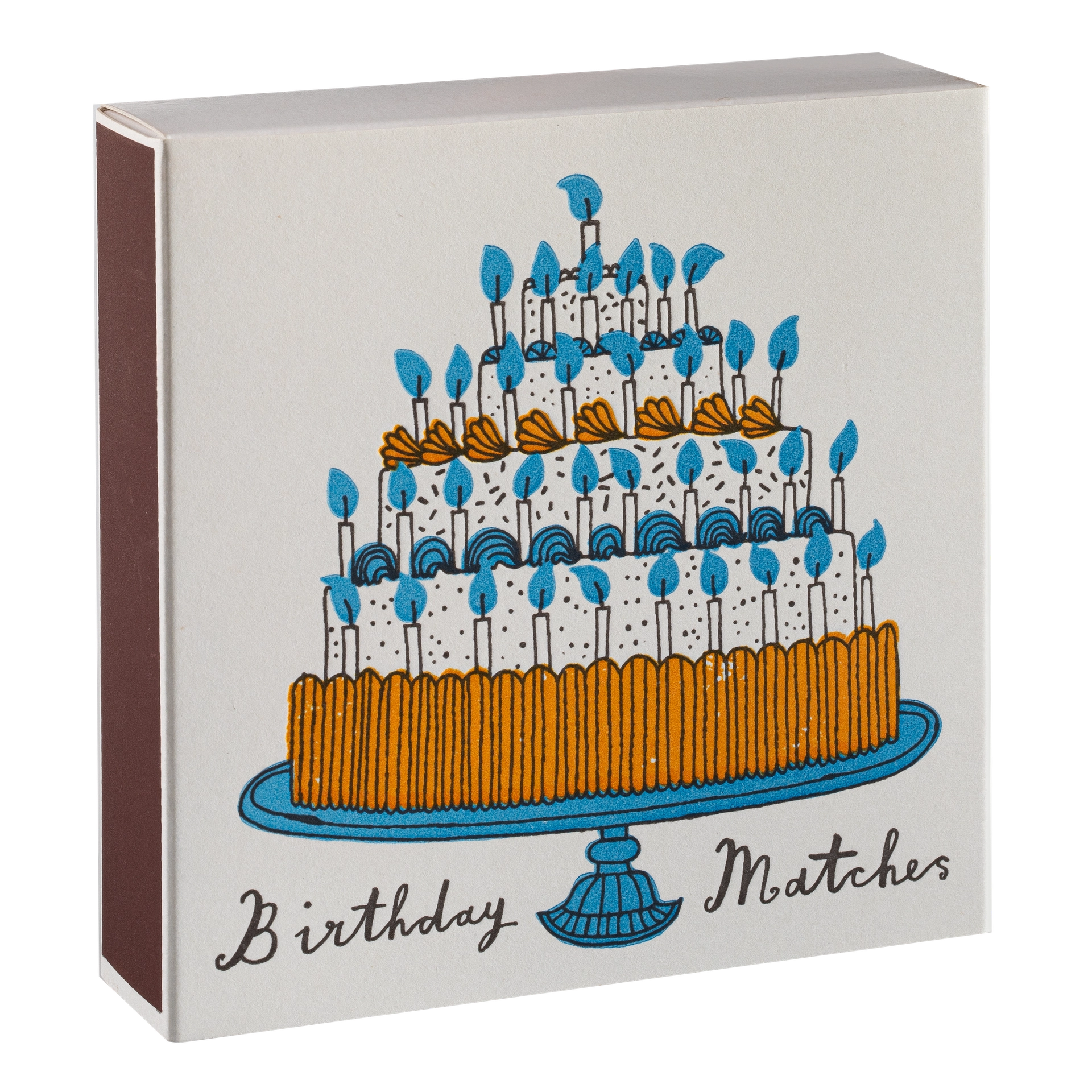 Streichhölzer "Birthday Cake" - Square Matches von Archivist