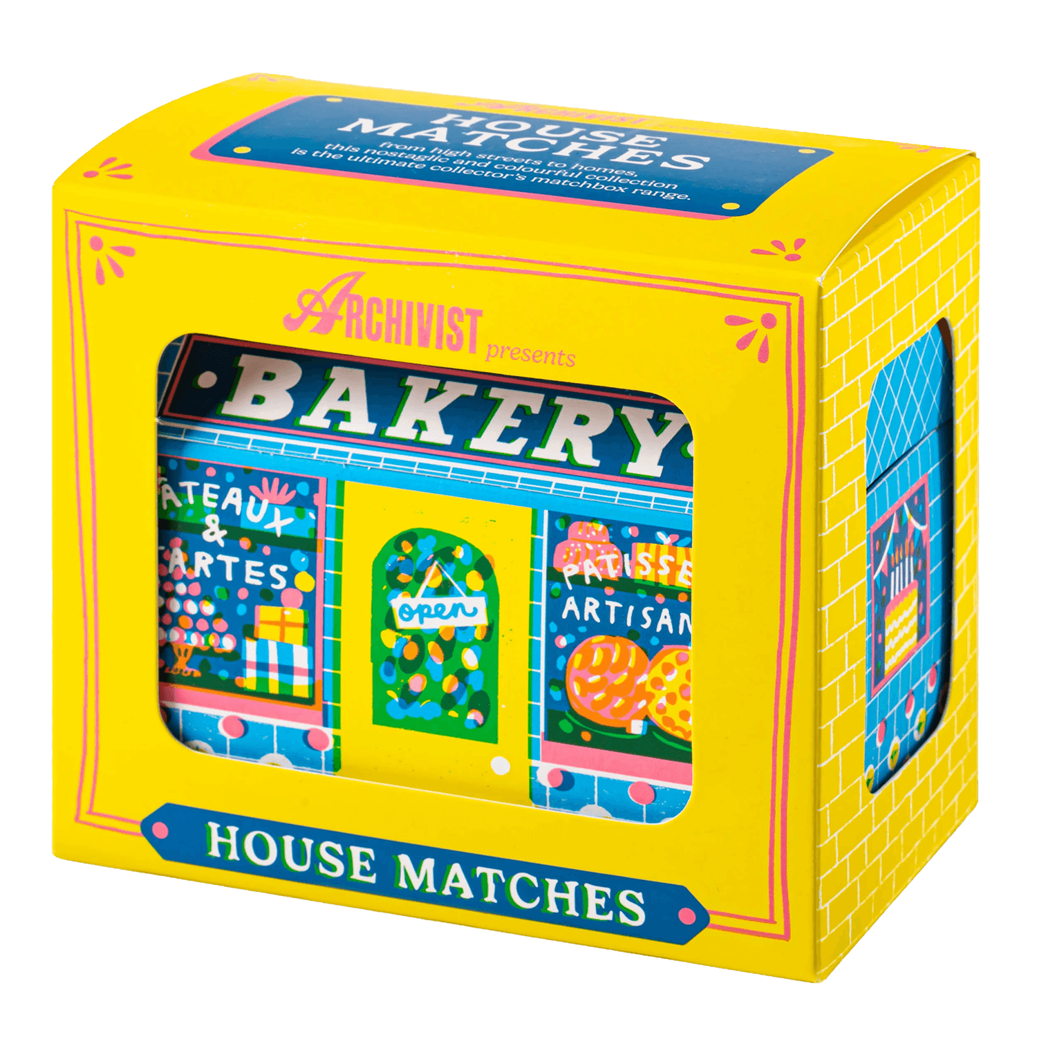 Streichhölzer "Bakery House"