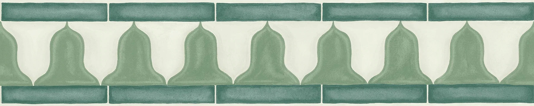 Zellige Border Tapete - 113/12037 - Cole&Son - Martyn Lawrence Bullard von Cole&Son aus der Kategorie Martyn Lawrence Bullard mit der Artikelnummer 113-12037