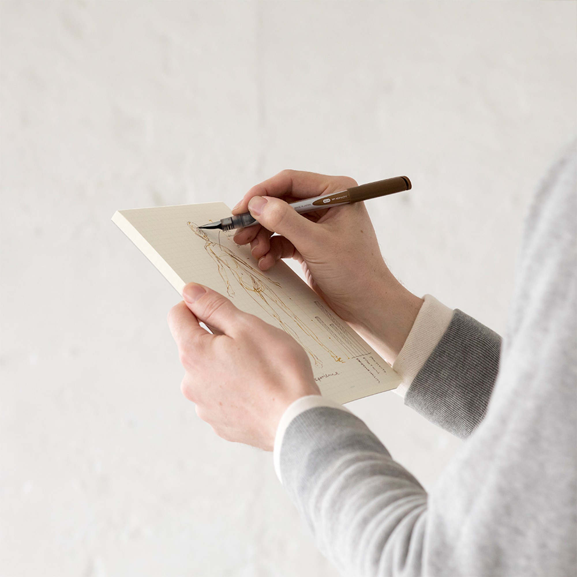 MD Paper Pad - A5 - kariert / grid - Midori Notizblock-91803385-Midori Japan-MD Paper Pads MD Paper Pad - A5 - kariert / grid - Midori Notizblock von Midori Japan aus der Kategorie MD Paper Pads mit der Artikelnummer 91803385