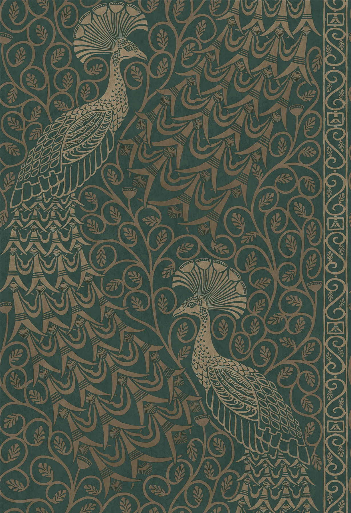 Pavo Parade Tapete - 116/8031 - Cole&Son - The Pearwood Collection