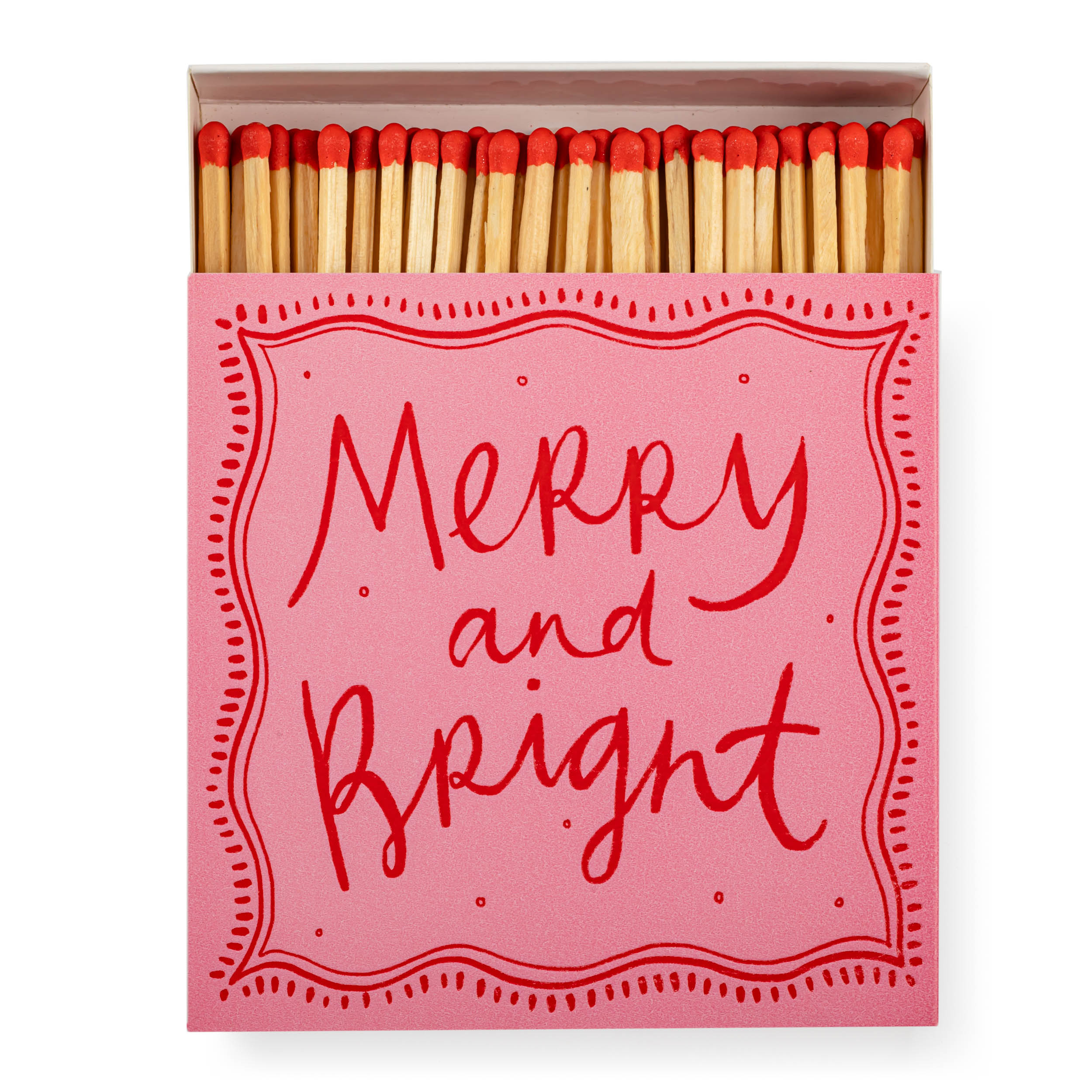 Streichhölzer "Merry and Bright"
