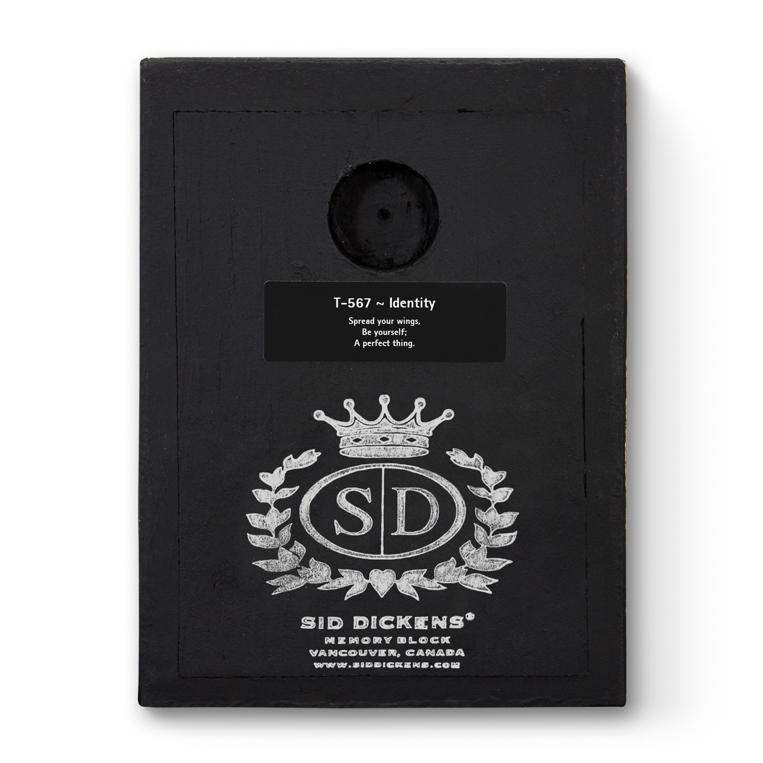 T567 - Identity - Memory Block Sid Dickens