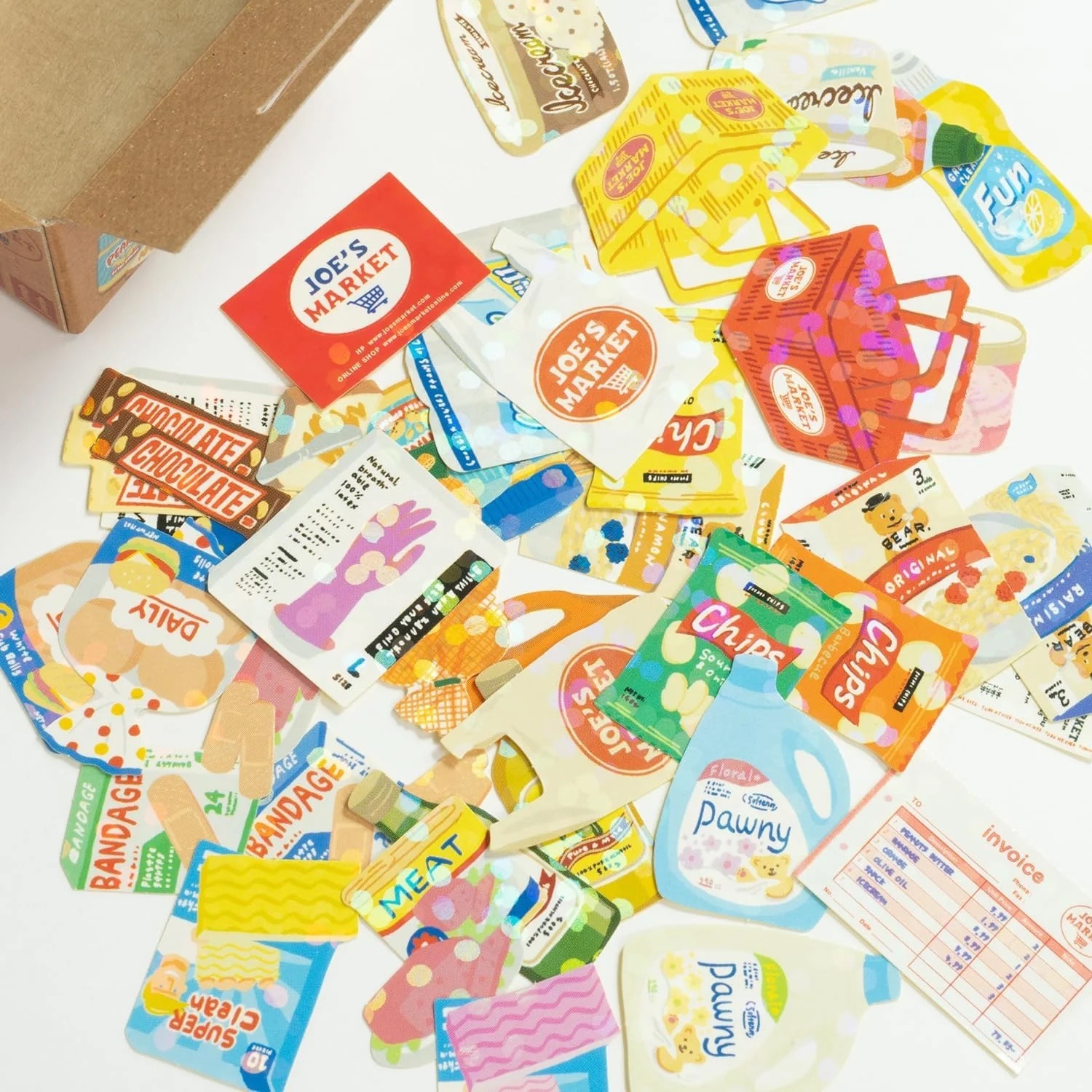 Hako Sticker Box "Supermarket" - Sticker von Greeting Life