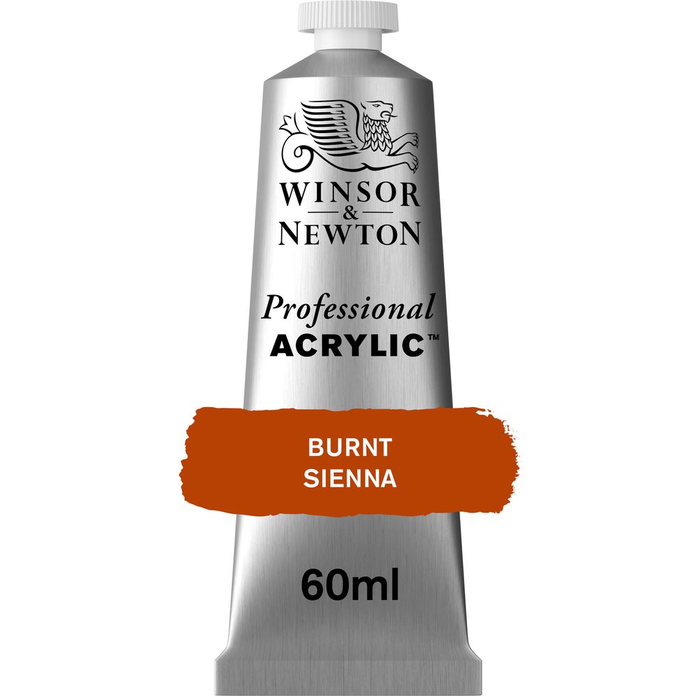 074 - Burnt Sienna - 60ml Professional Acrylic von Winsor&Newton - S1
