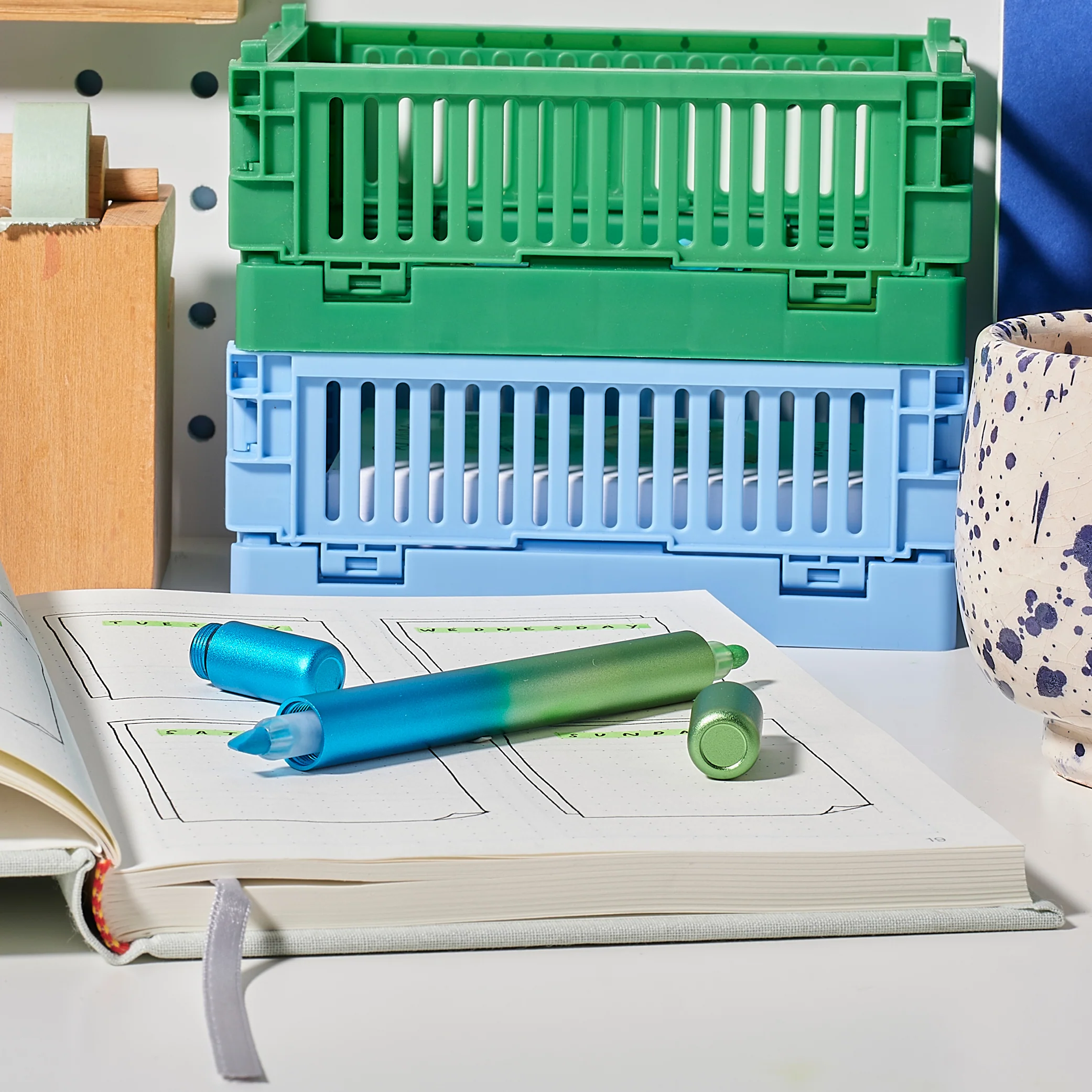 Ori 2er Set - Blue/Green + Pink/Purple - Nachfüllbare Marker von Tom's Studio