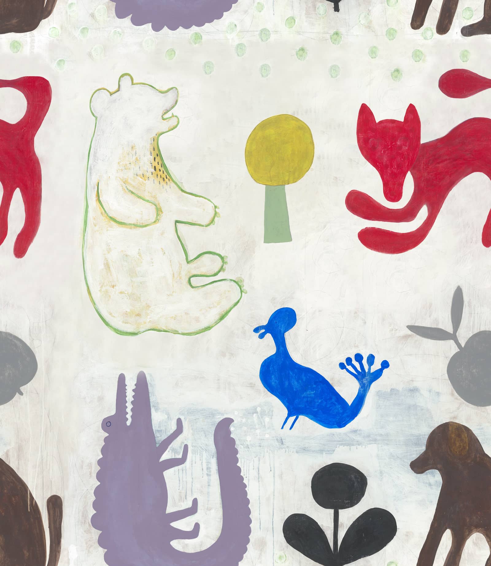 Tapete MR BOYD'S ANIMALS-WP20275-MINDTHEGAP-MIND THE GAP Tapete MR BOYD'S ANIMALS von MINDTHEGAP aus der Kategorie MIND THE GAP mit der Artikelnummer WP20275