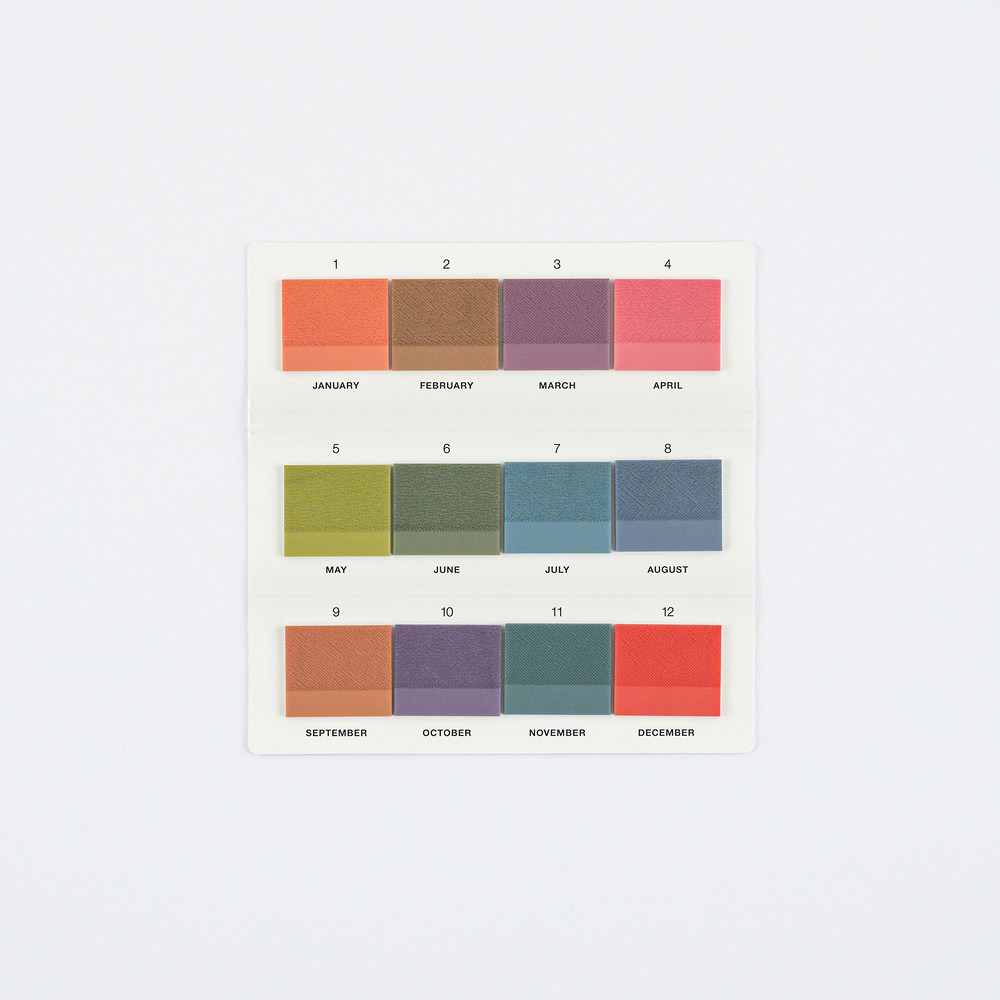 Haftnotizen transparent – TSUKI no IRO: Tiles | Hobonichi