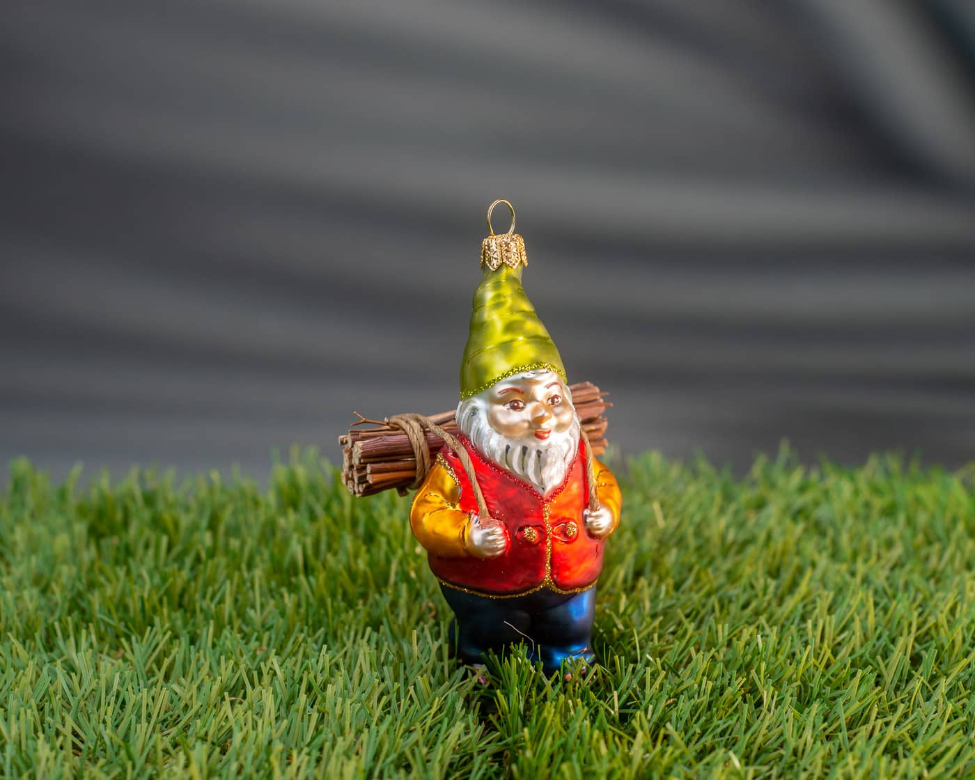 Gartenzwerg mit Reisig - Christbaumschmuck aus Glas-1641.01-Hanco-Christbaumschmuck Gartenzwerg mit Reisig - Christbaumschmuck aus Glas von Hanco aus der Kategorie Christbaumschmuck mit der Artikelnummer 1641.01