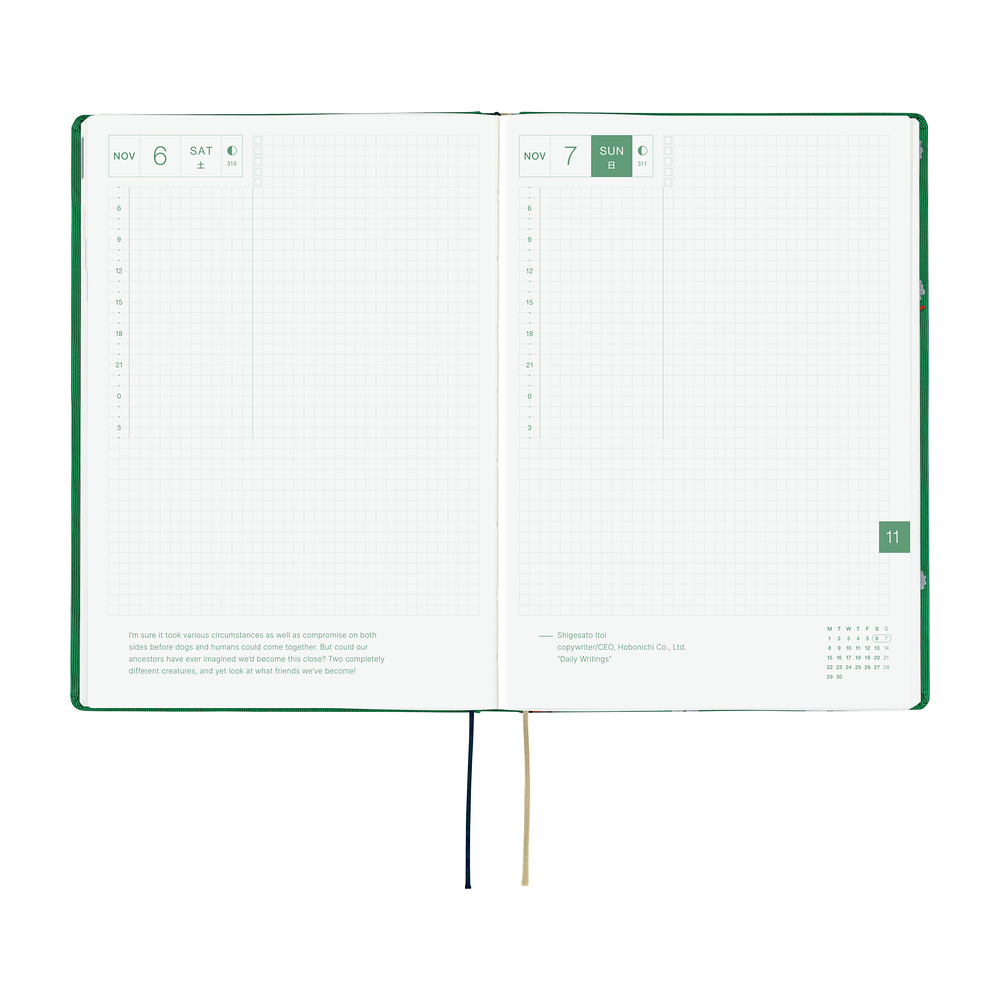 HON A5 2027 englisch – Bow & Tie: Sheep Sheep Sheep | Hobonichi