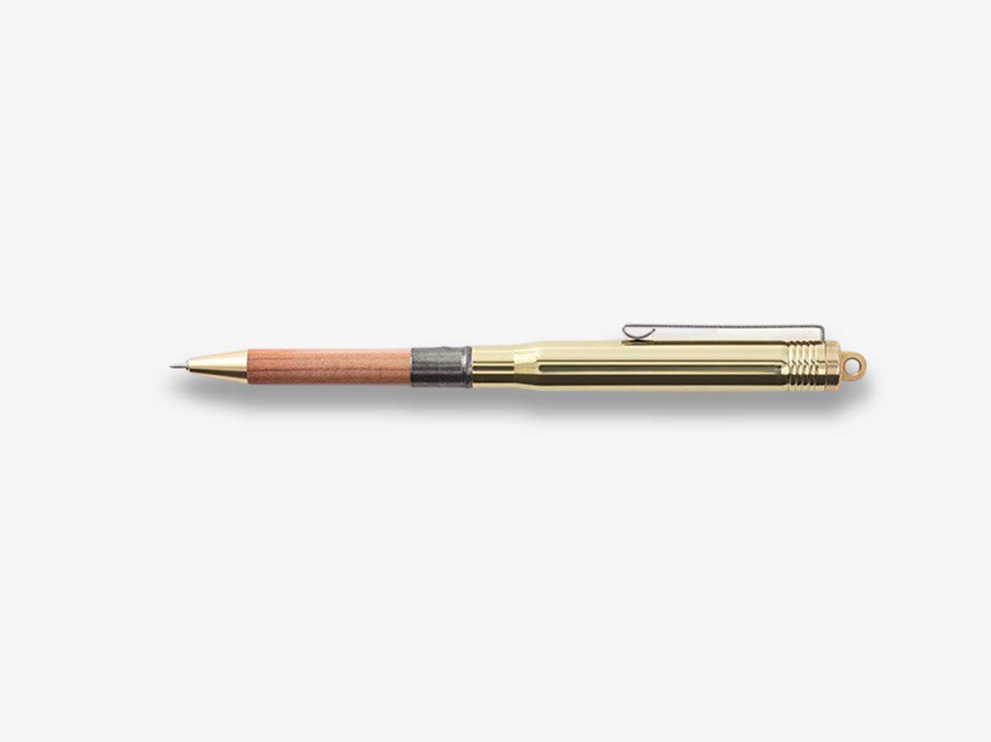 Ballpoint Pen - Kugelschreiber aus Messing - Serie BRASS von der TRAVELER'S COMPANY JAPAN