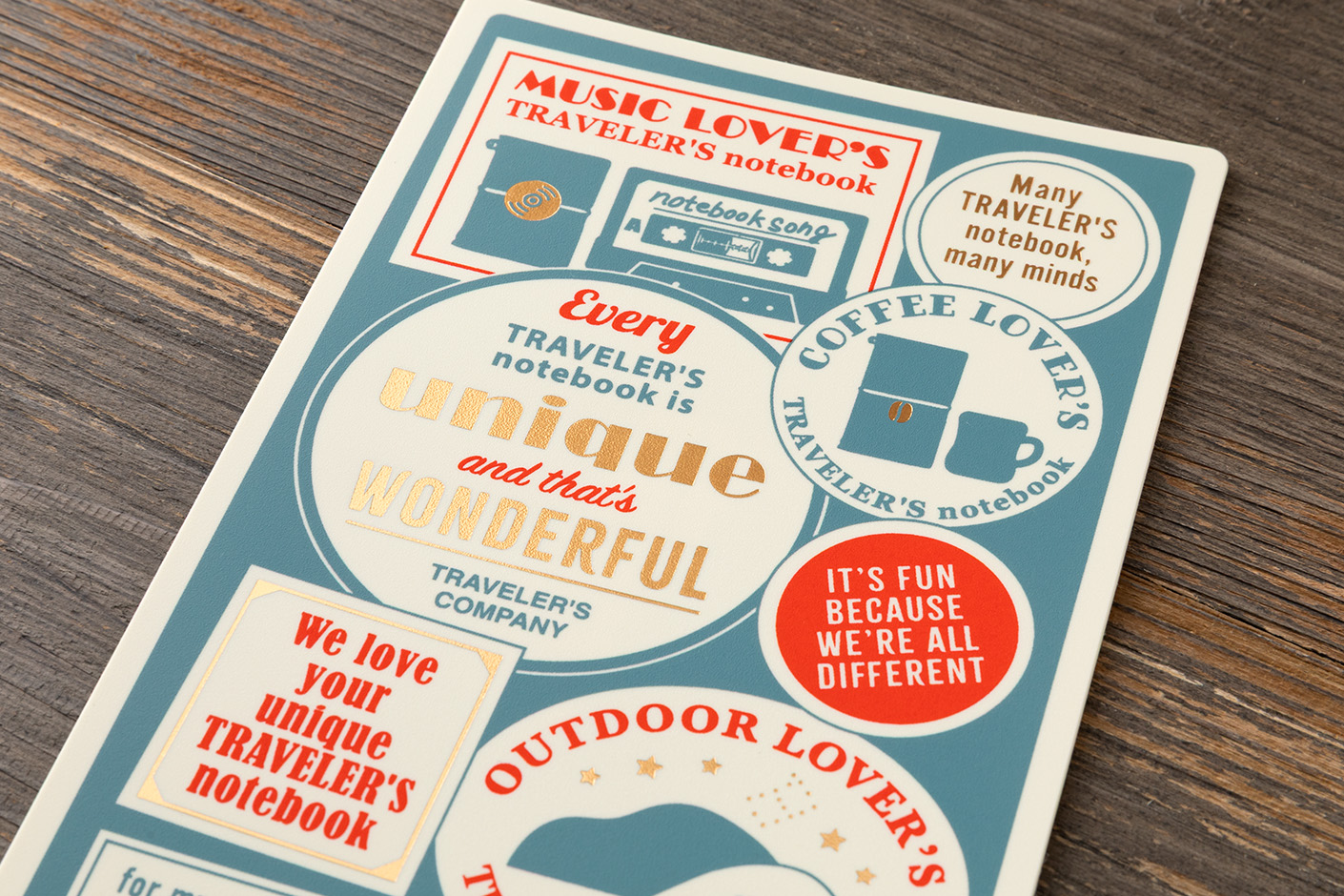 2027 Plastic Sheet "Unique and Wonderful" - Regular