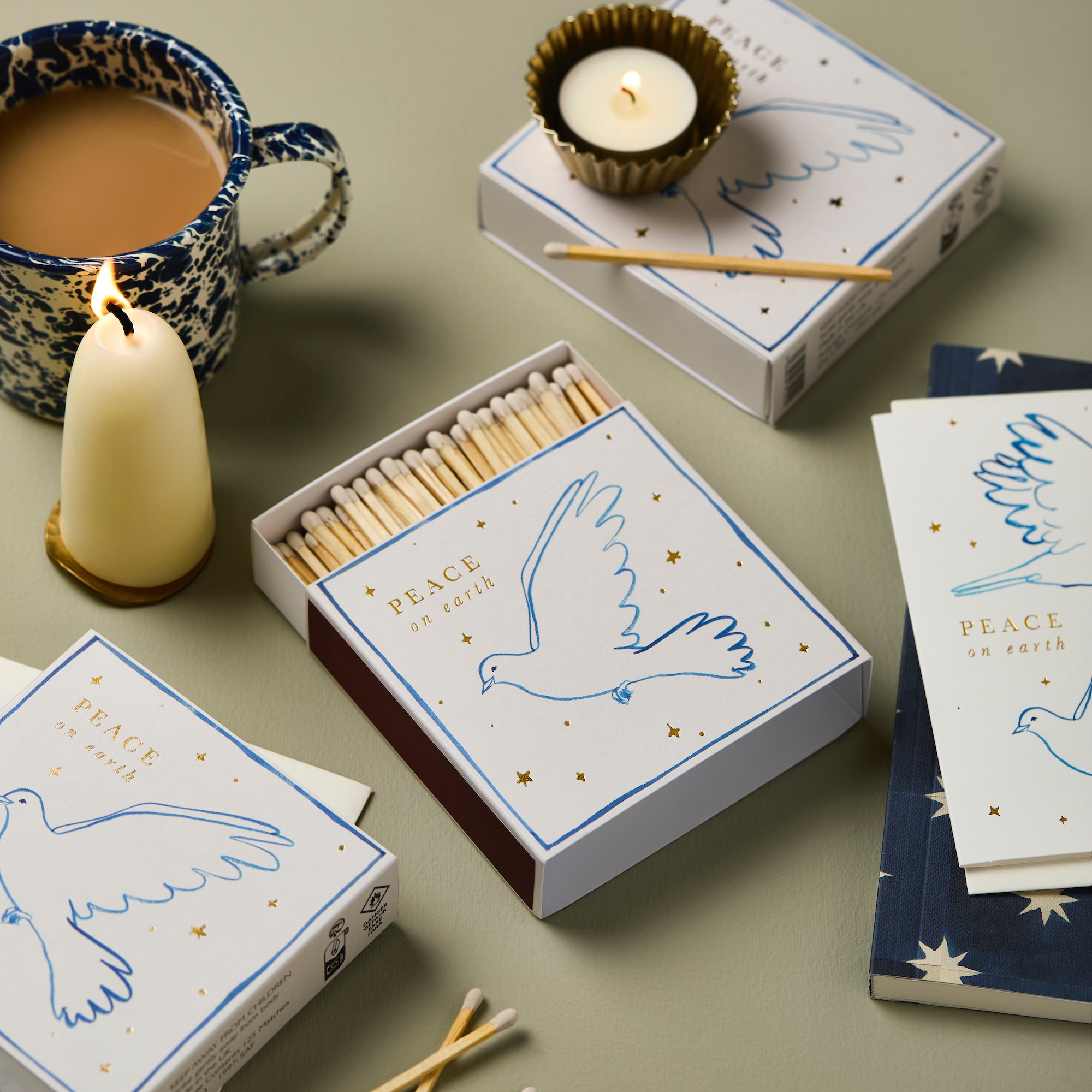 Streichhölzer "Peace Dove"